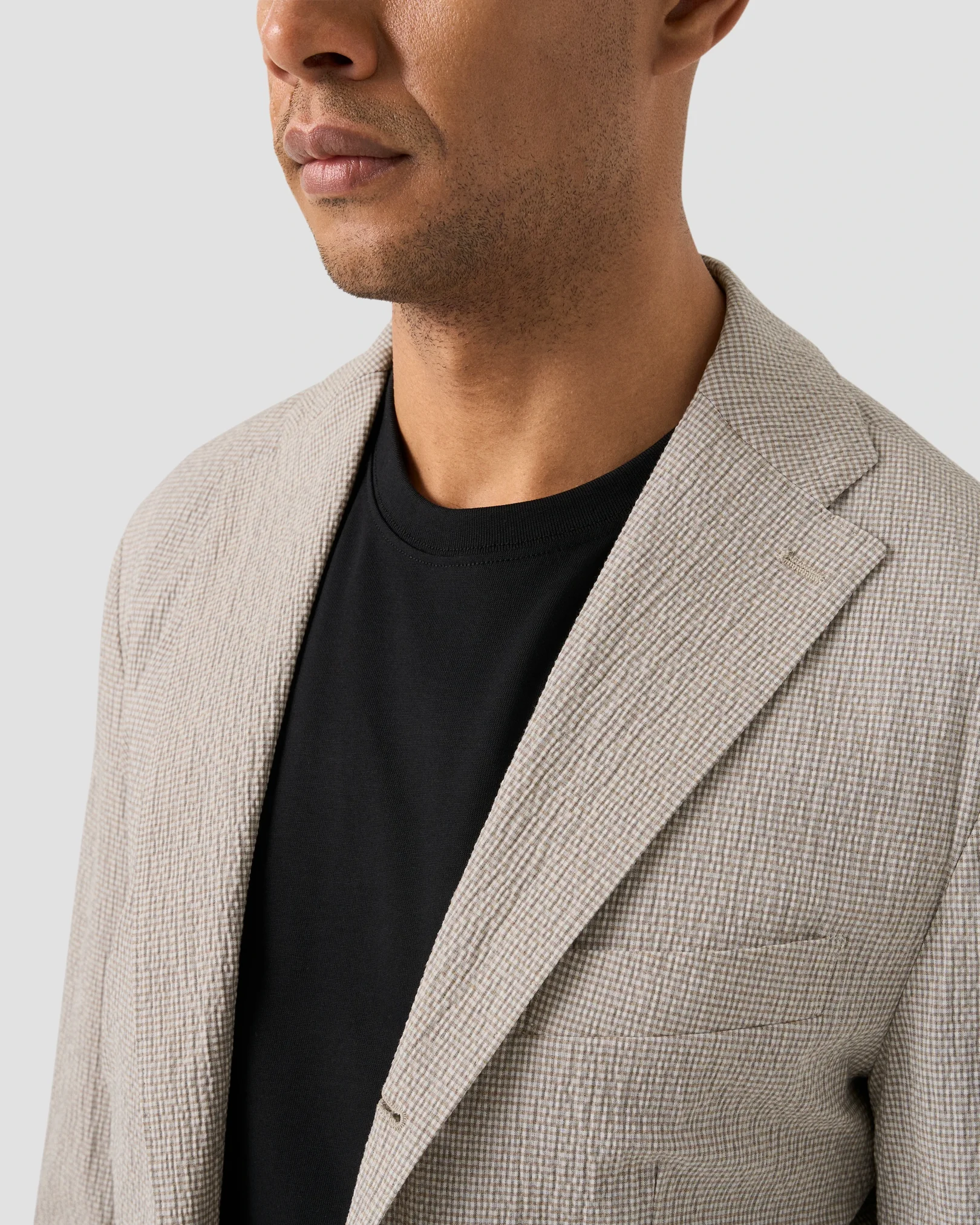 Eton - black cotton t shirt