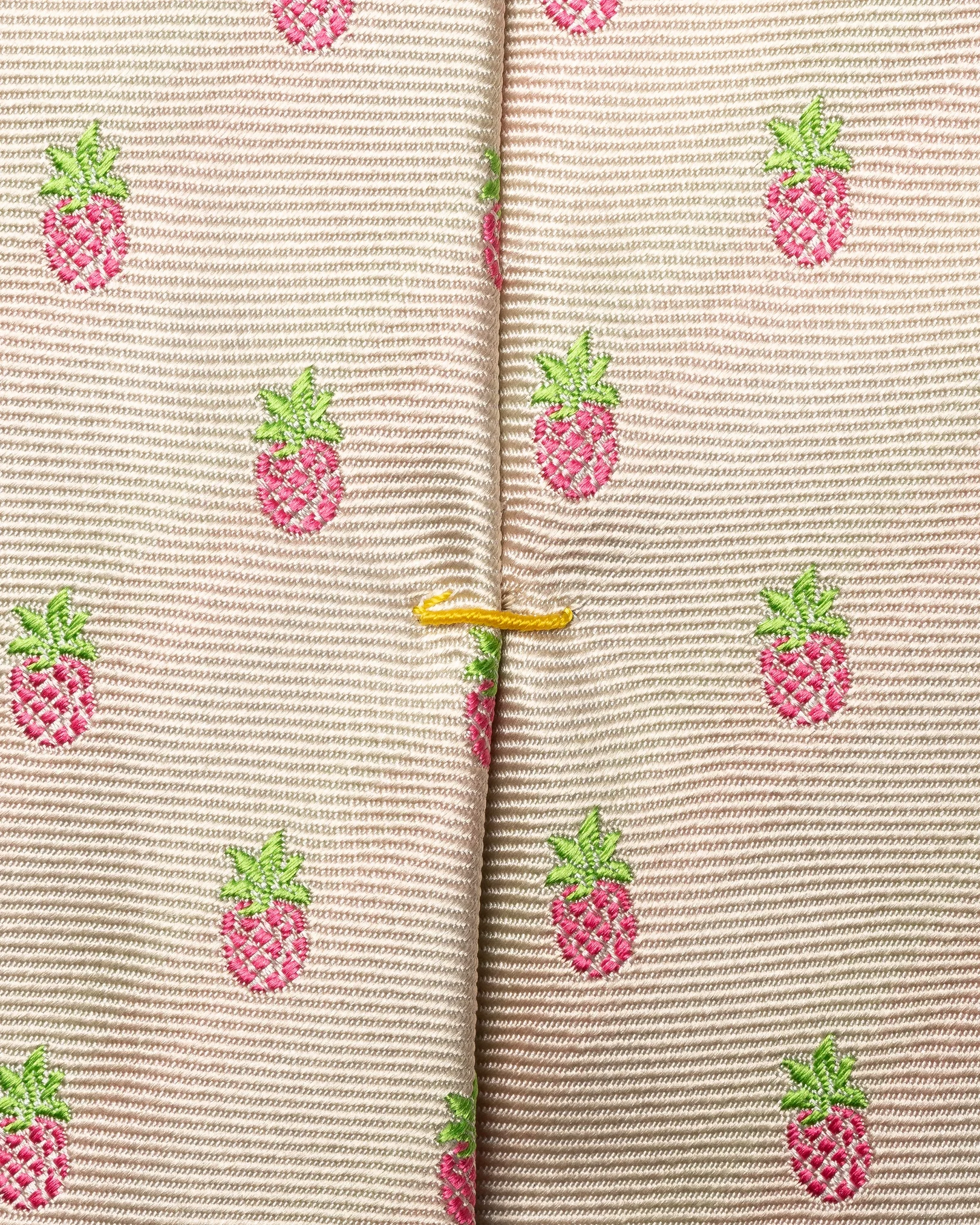 Eton - white pineapple woven silk tie