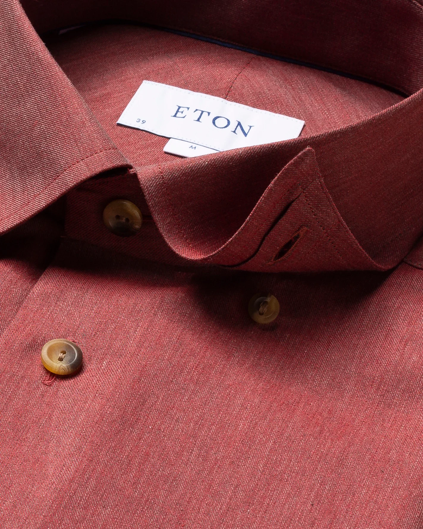 Eton - red crease resistant flannel