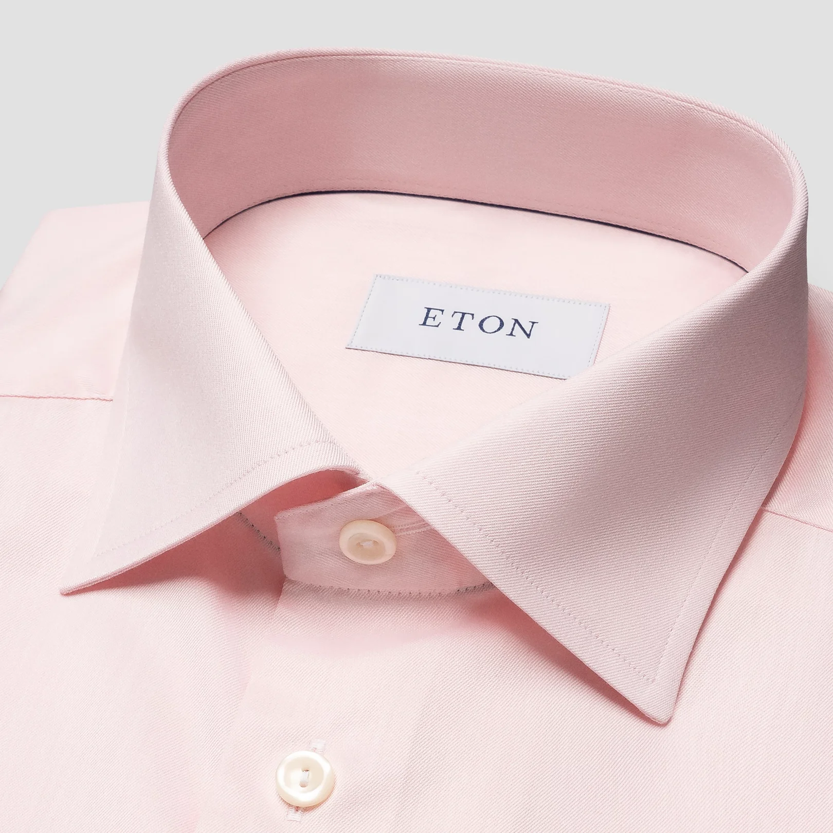 핑크 시그니처 트윌 셔츠