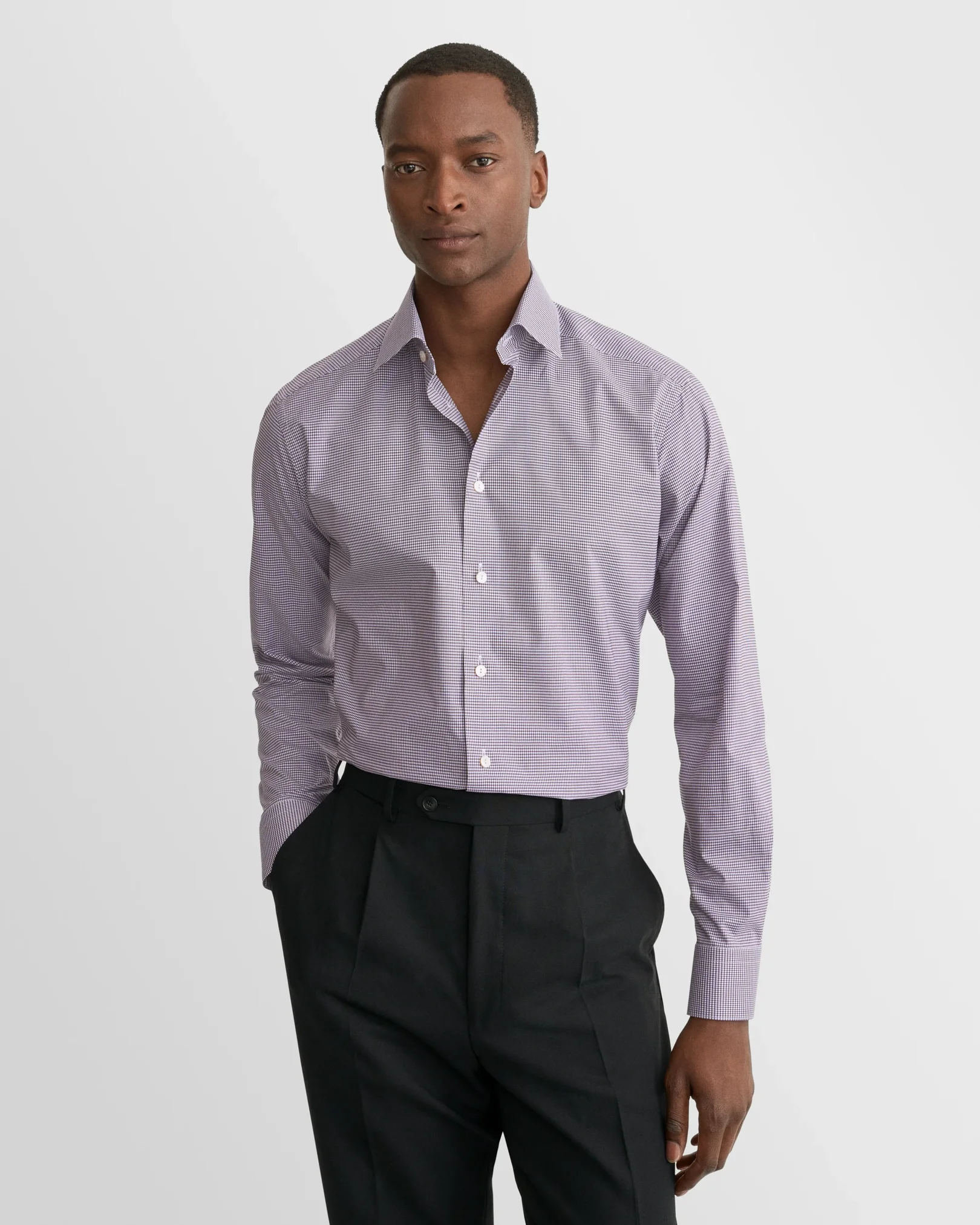 Eton - Micro Check Supima 120 Shirt
