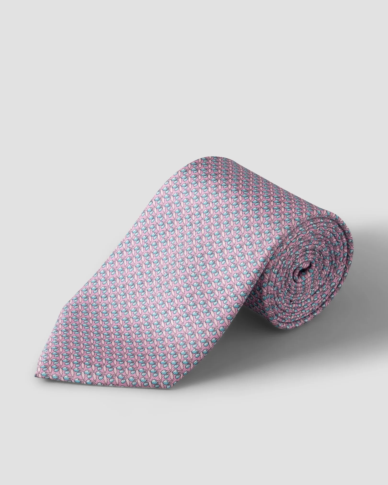 Eton - Motif Print Silk Tie