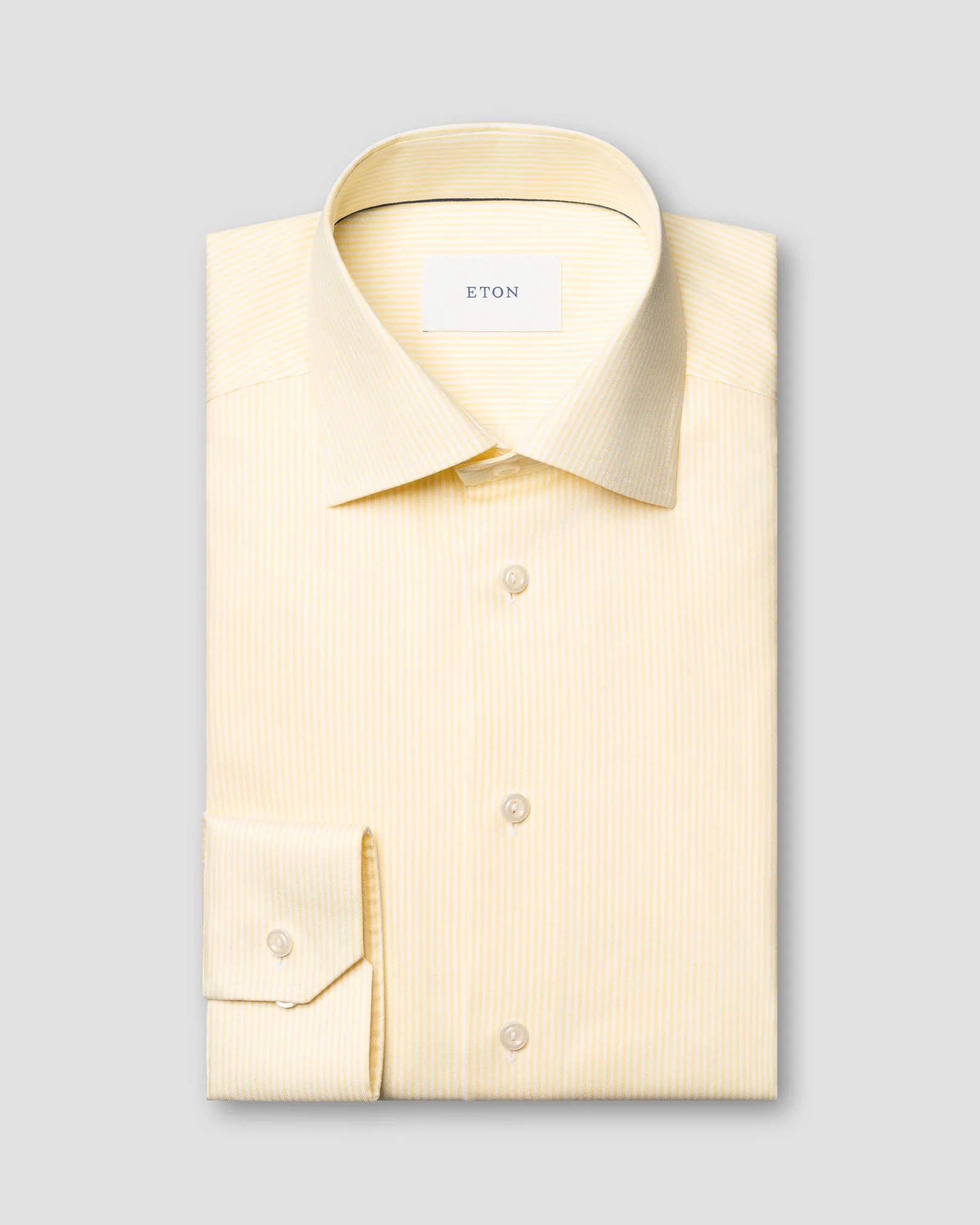 Eton - Striped Cotton TENCEL™ Lyocell Shirt