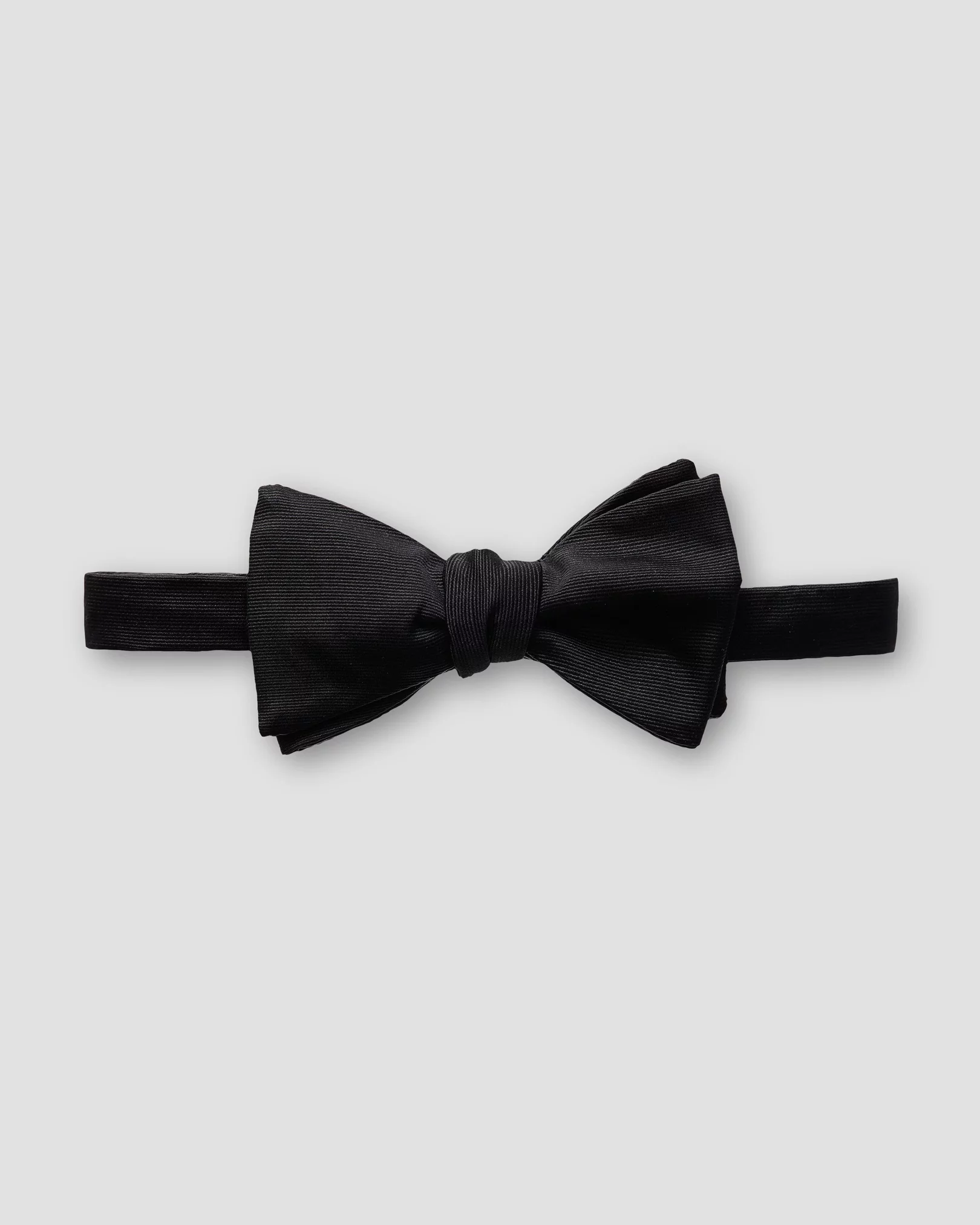 Eton - black bow tie ready tied dressed