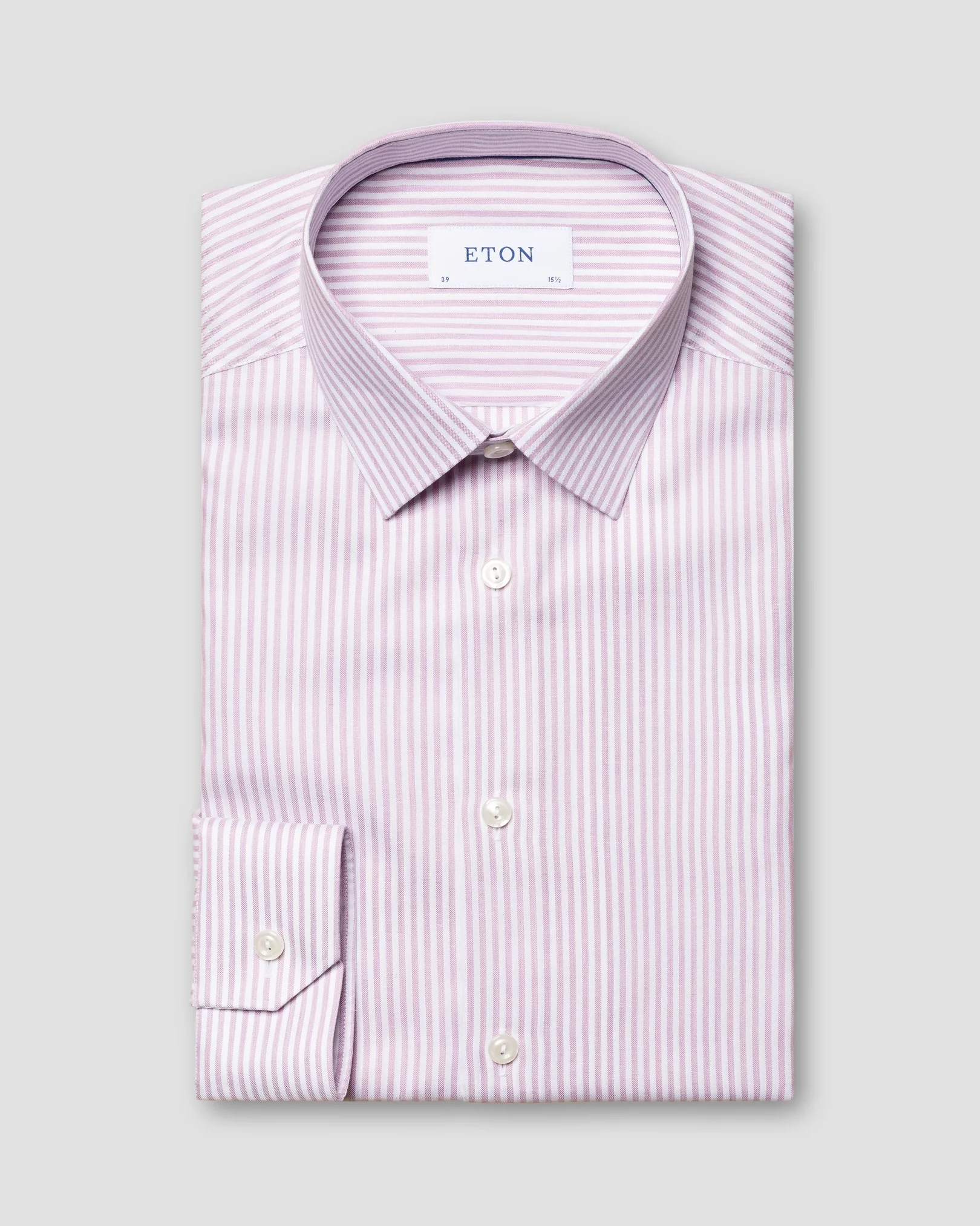Eton - pink fine oxford