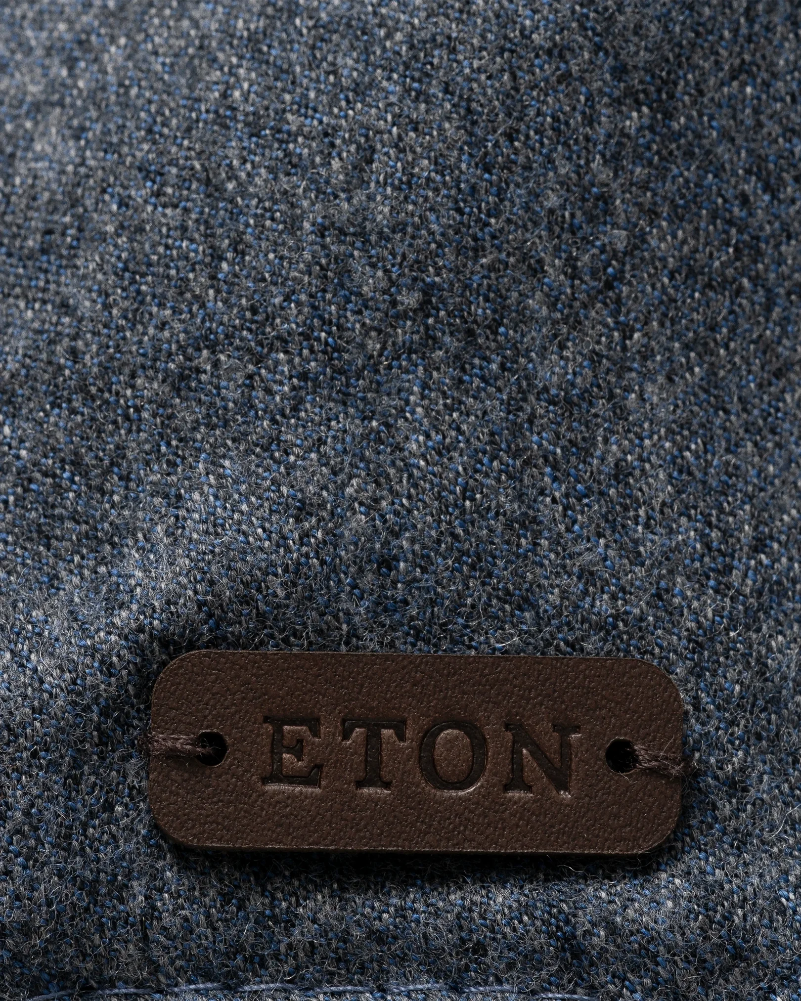 Eton - navy blue wool baseball cap