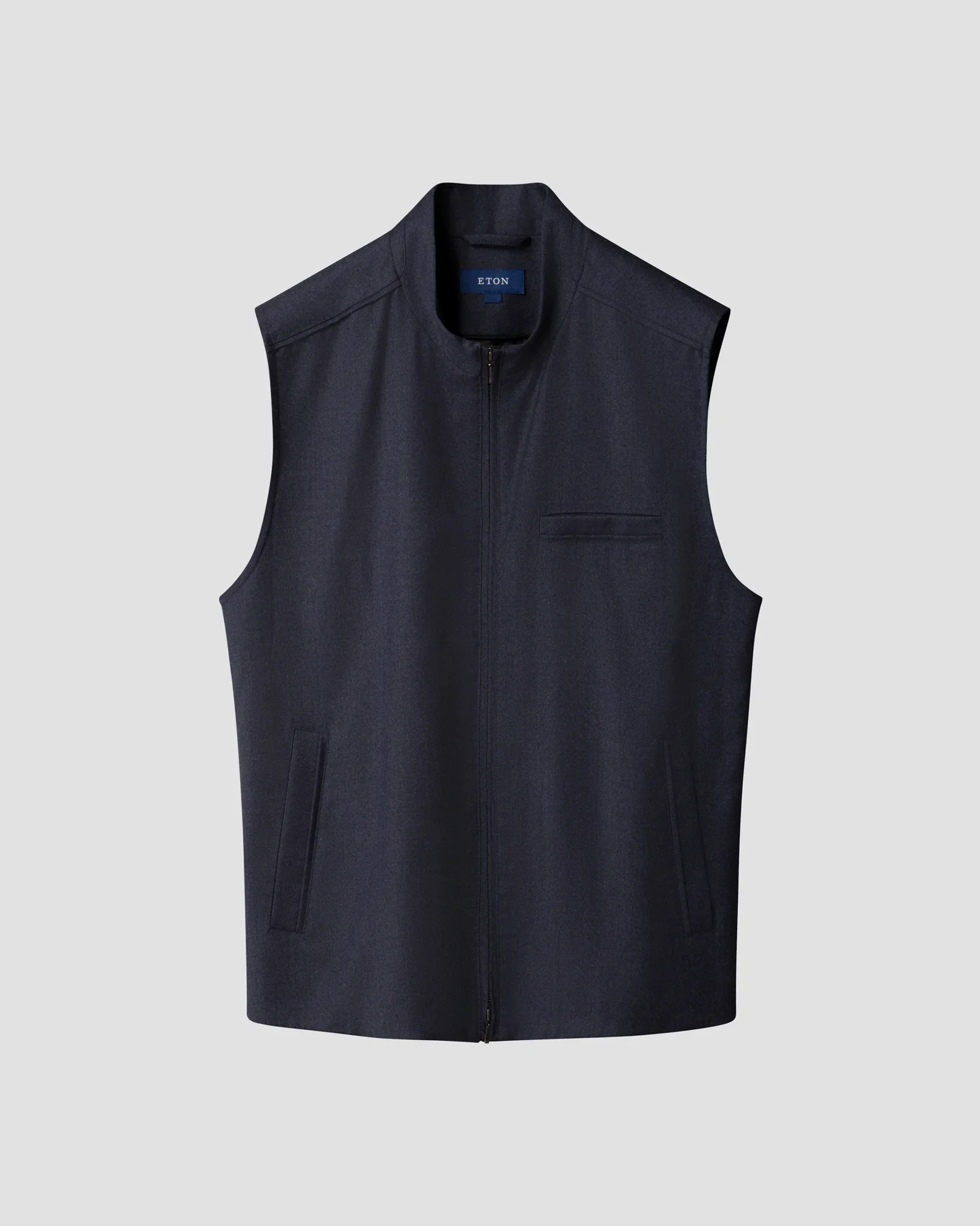 Eton - navy blue flannel vest