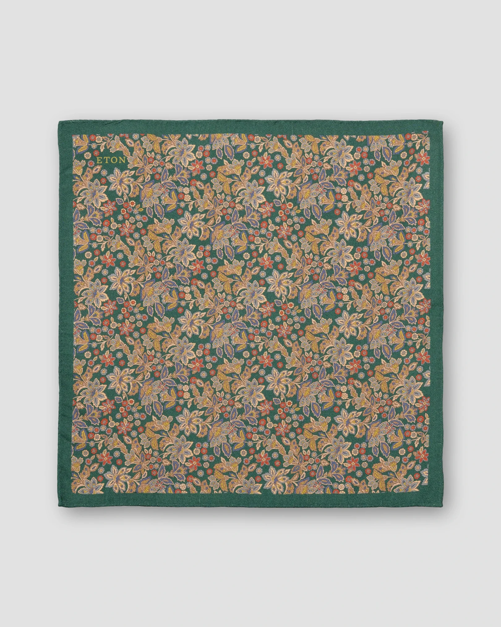 Eton - floral silk pocket square