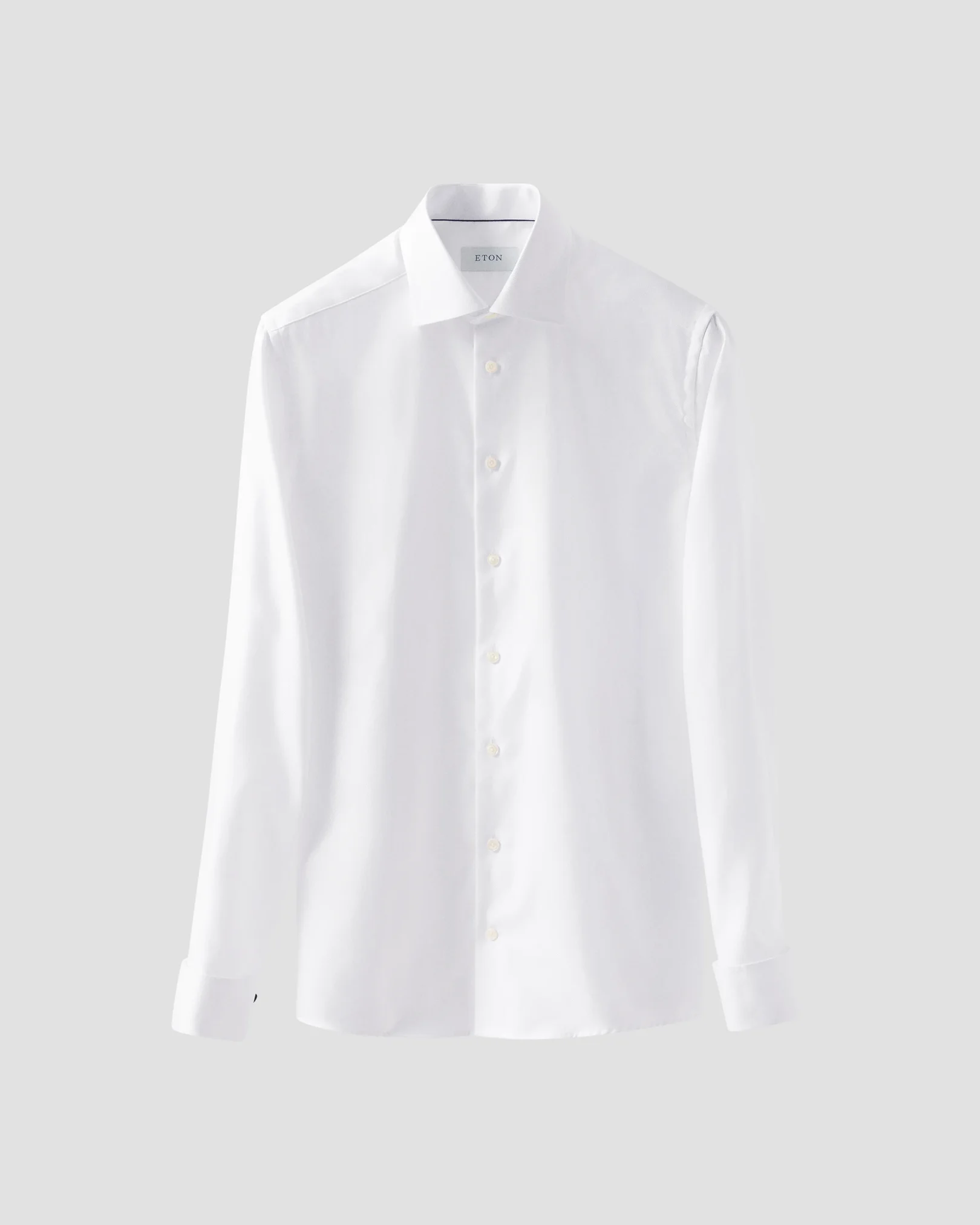 Eton - white twill french cuff shirt