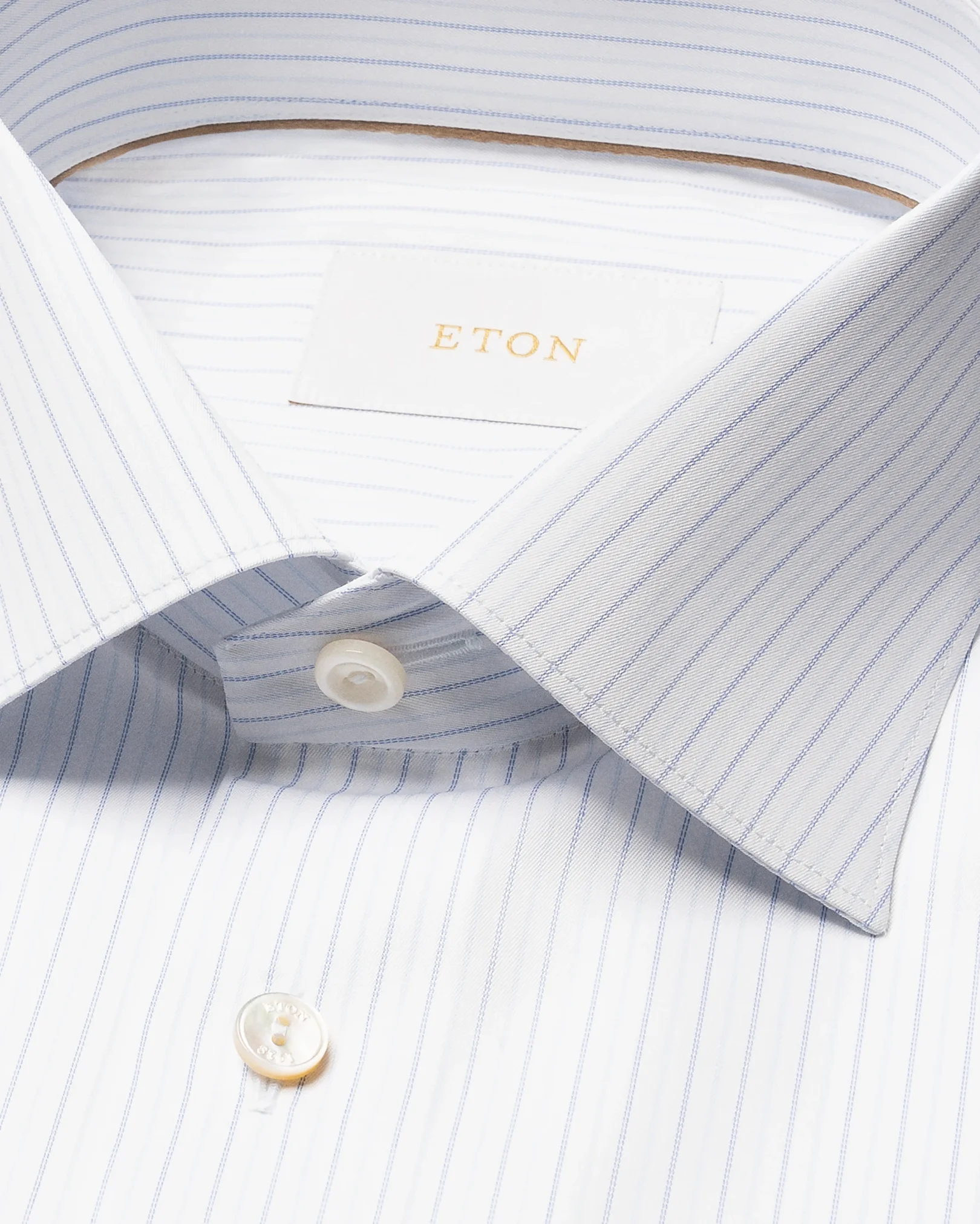 Eton - elevated striped supima 120 shirt