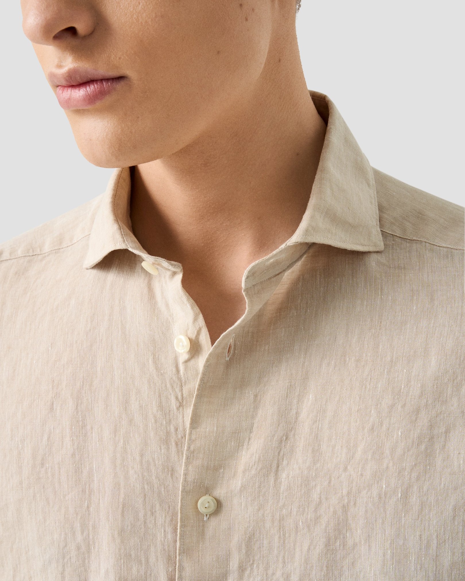 Eton - Short Sleeve Linen Shirt