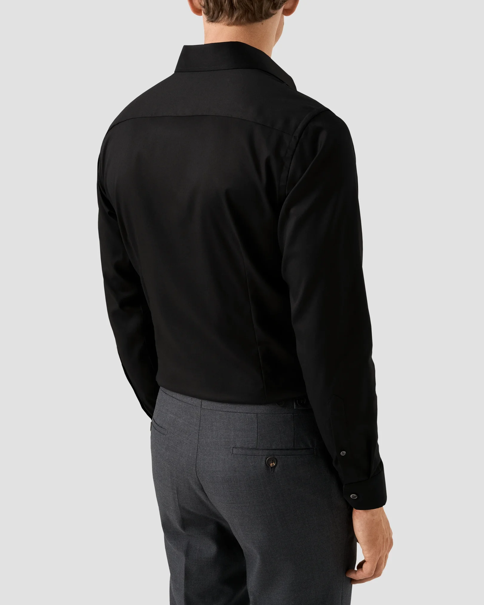Eton - black shirt signature twill
