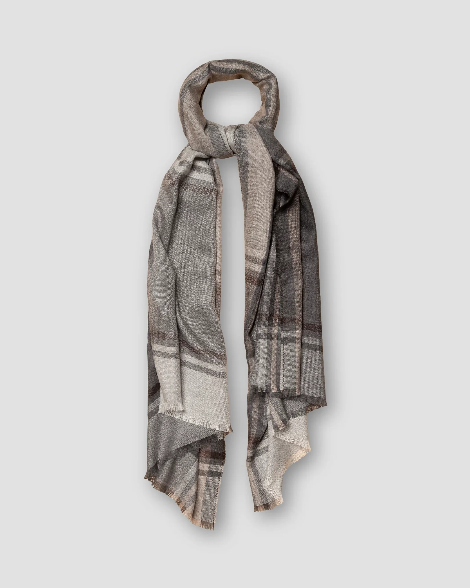Eton - mid purple cashmere scarf
