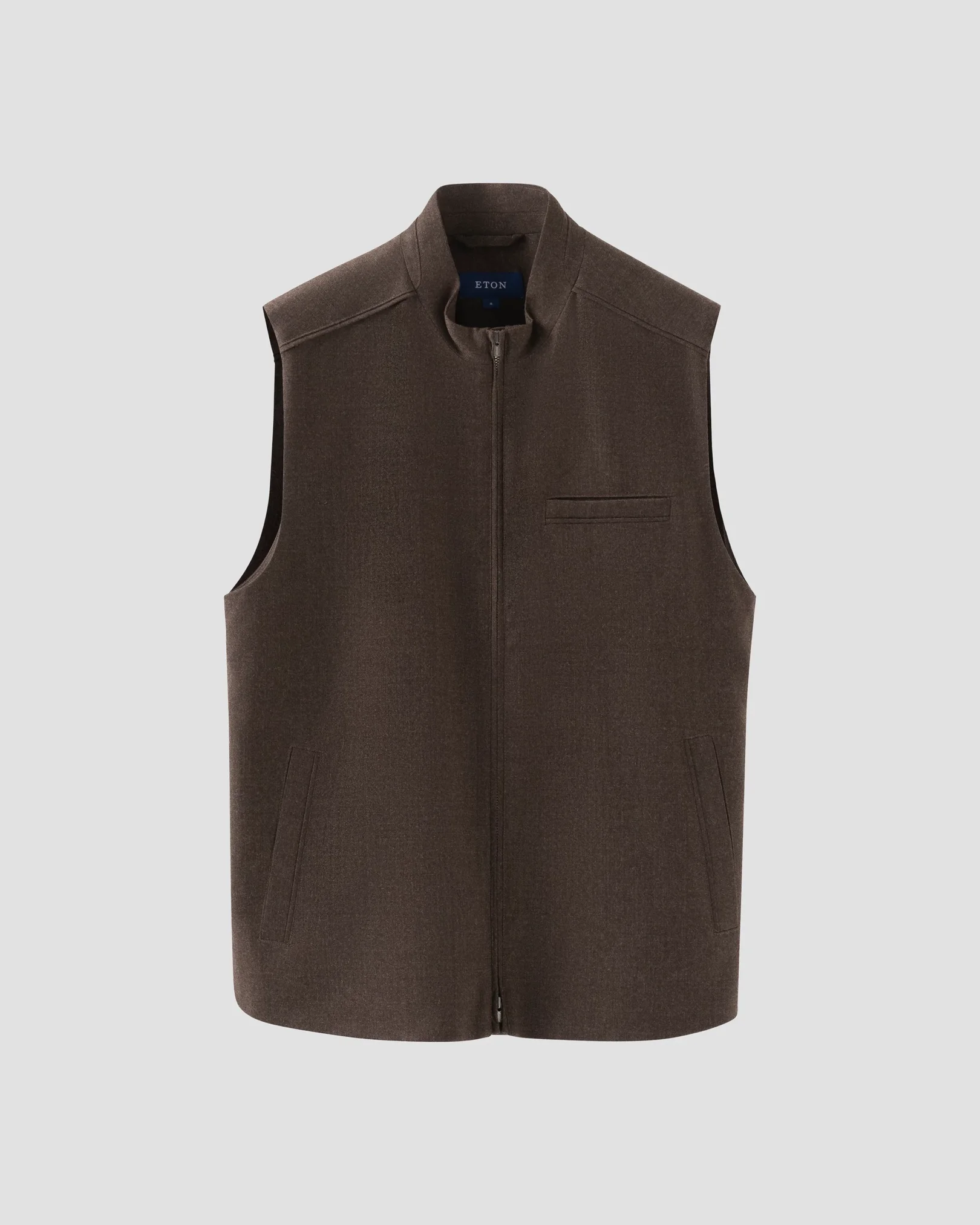 Eton - Gilet en Flanelle de Laine