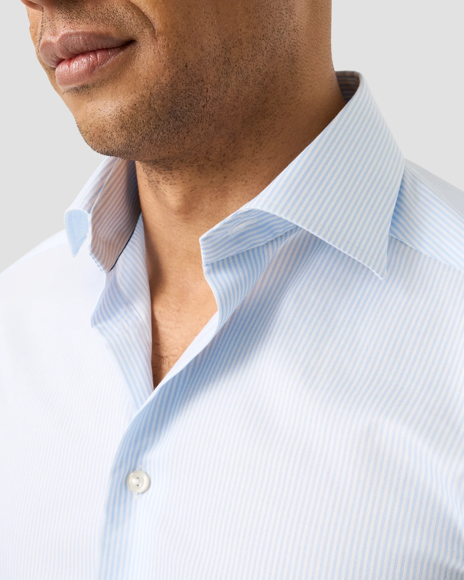 Eton - Striped Cotton TENCEL™ Lyocell Shirt