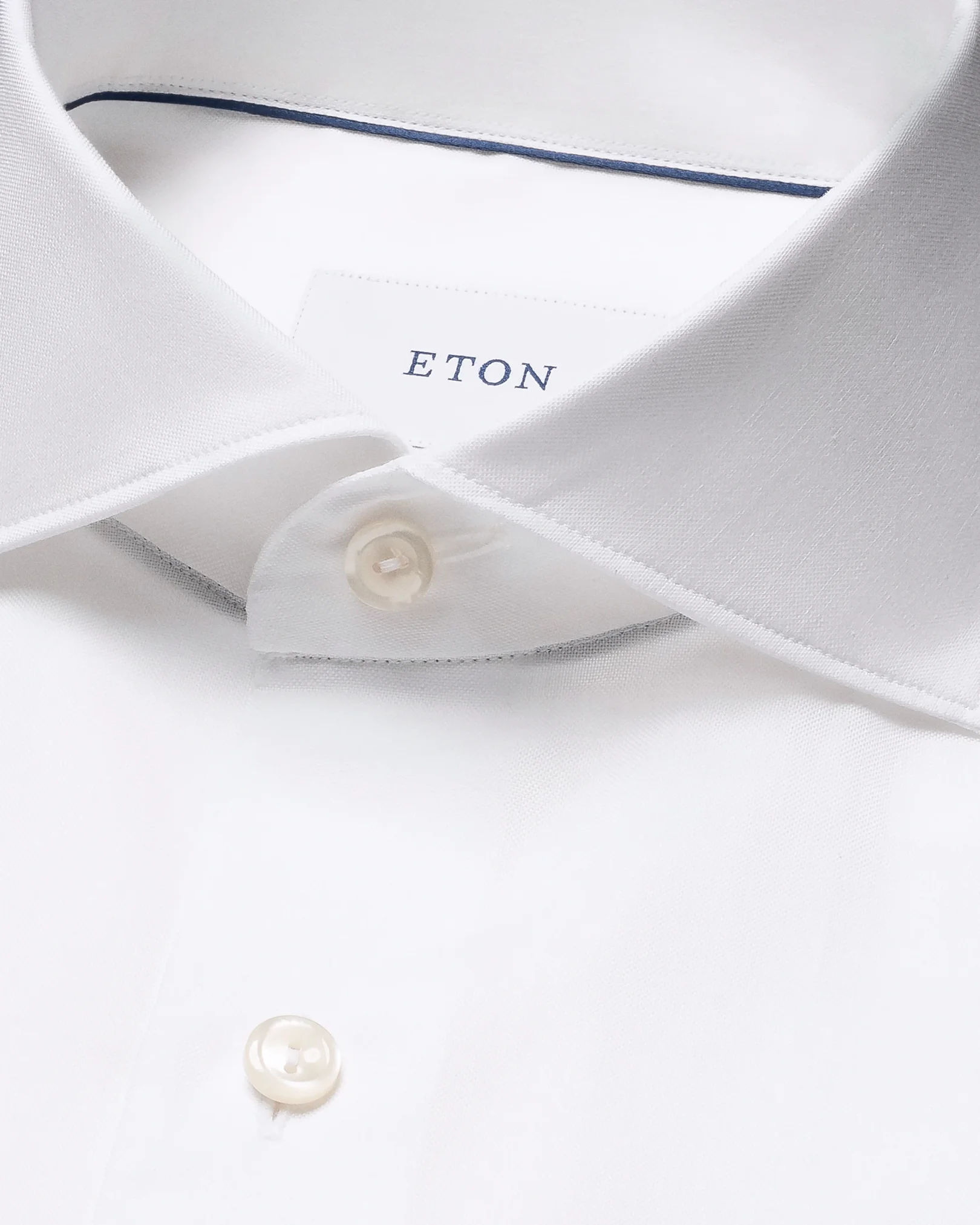 Eton - Einfarbiges Signature Oxford-Hemd