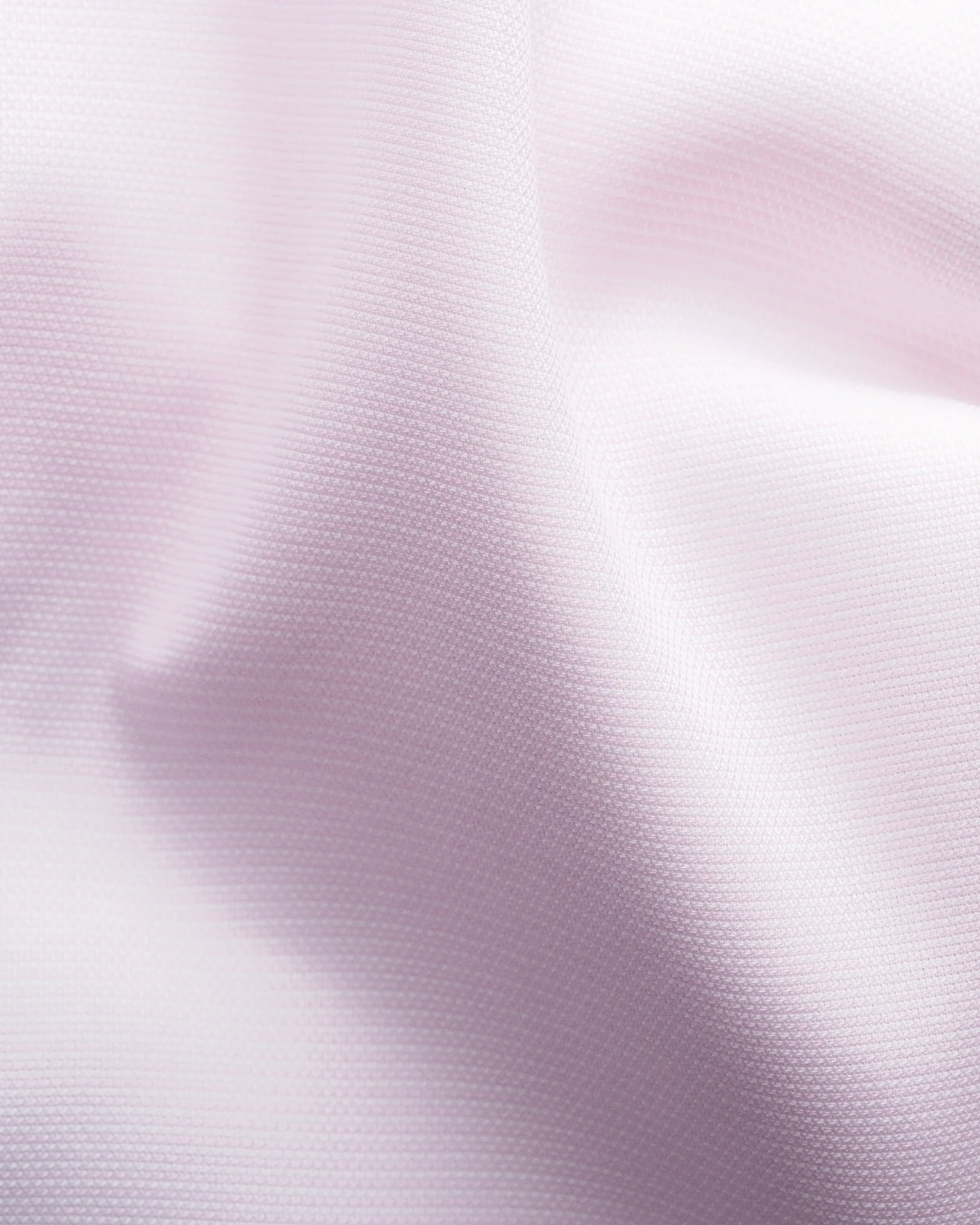 Eton - semi solid pink twill shirt