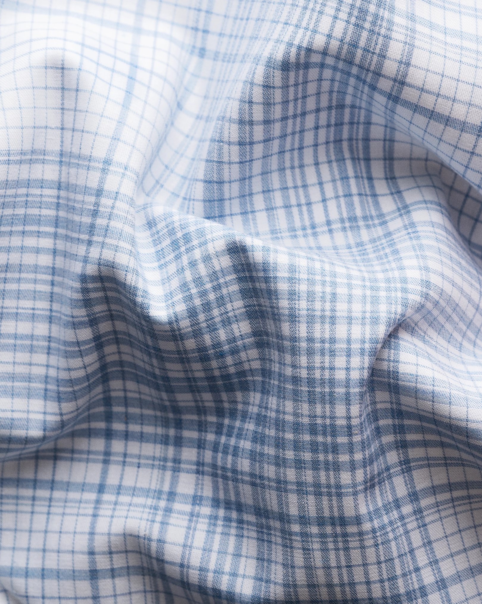 Eton - light blue twill melange