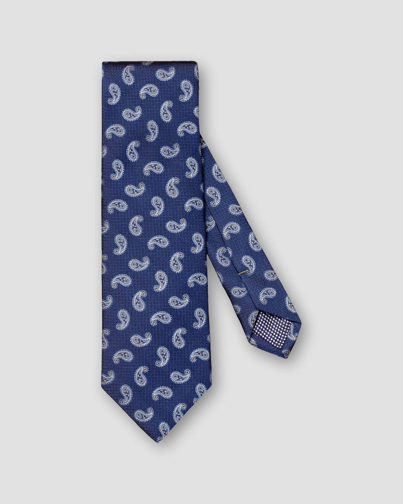 Eton - Navy Paisley Tie