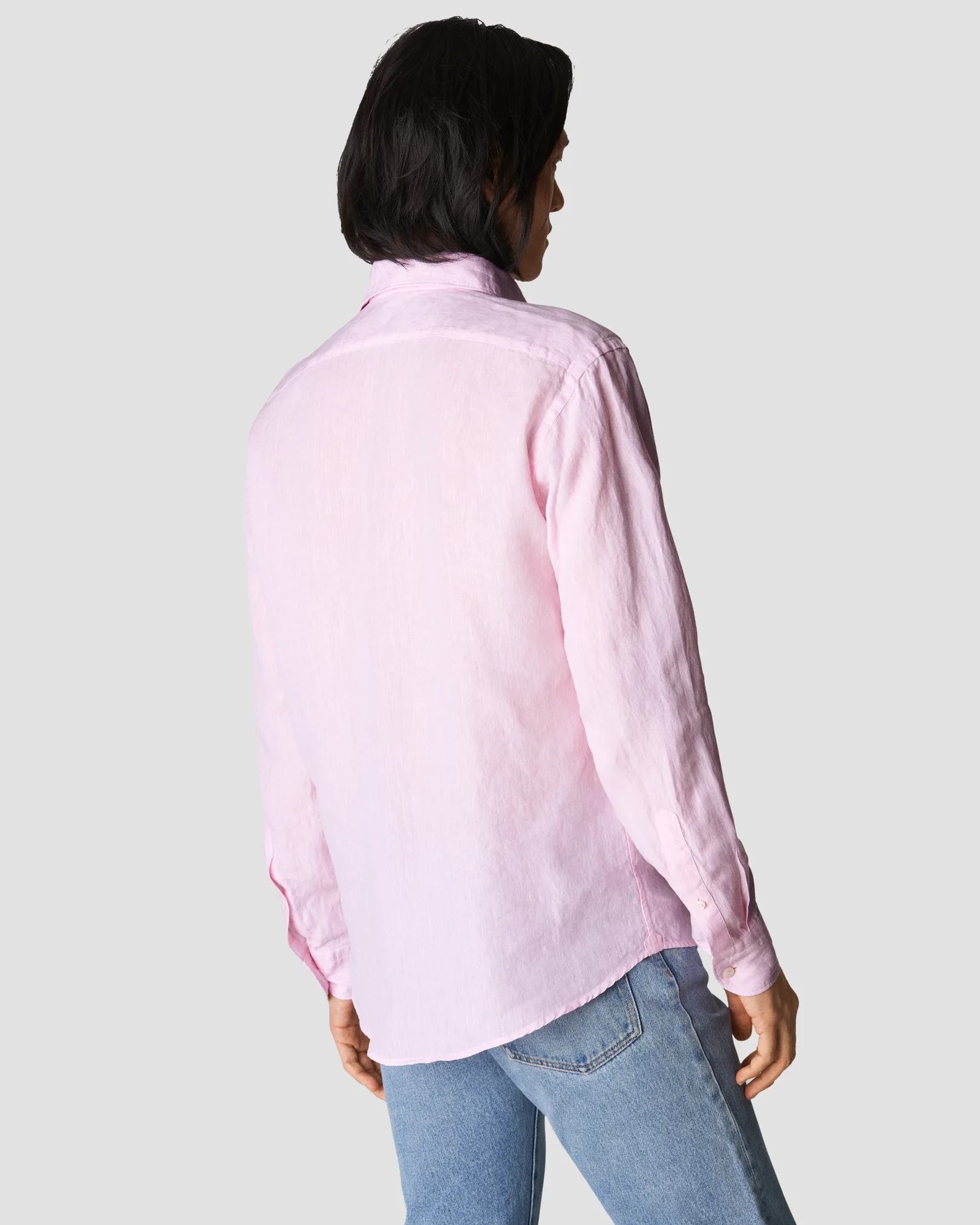 Eton - pink linen