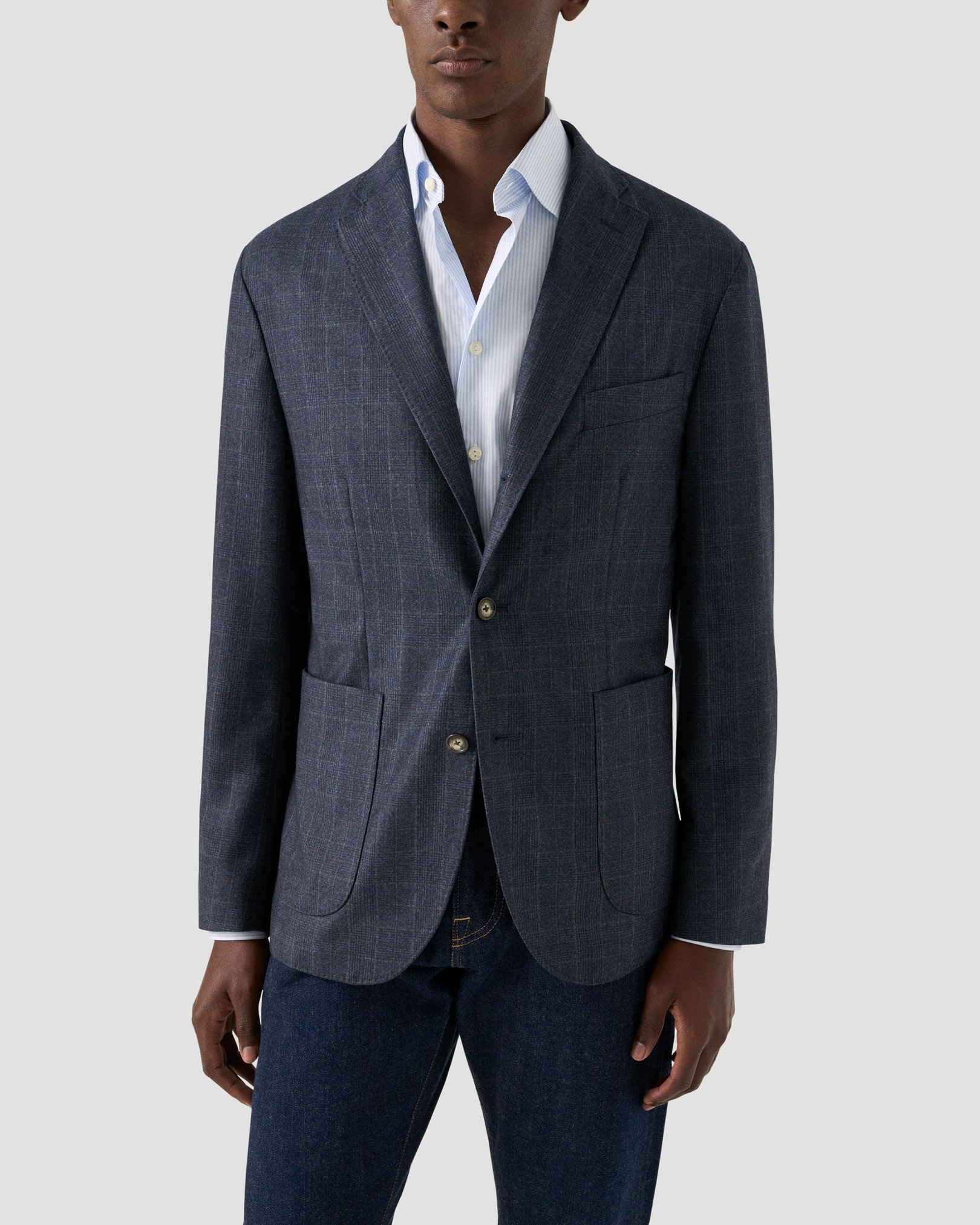 Eton - Fine Striped Twill Shirt