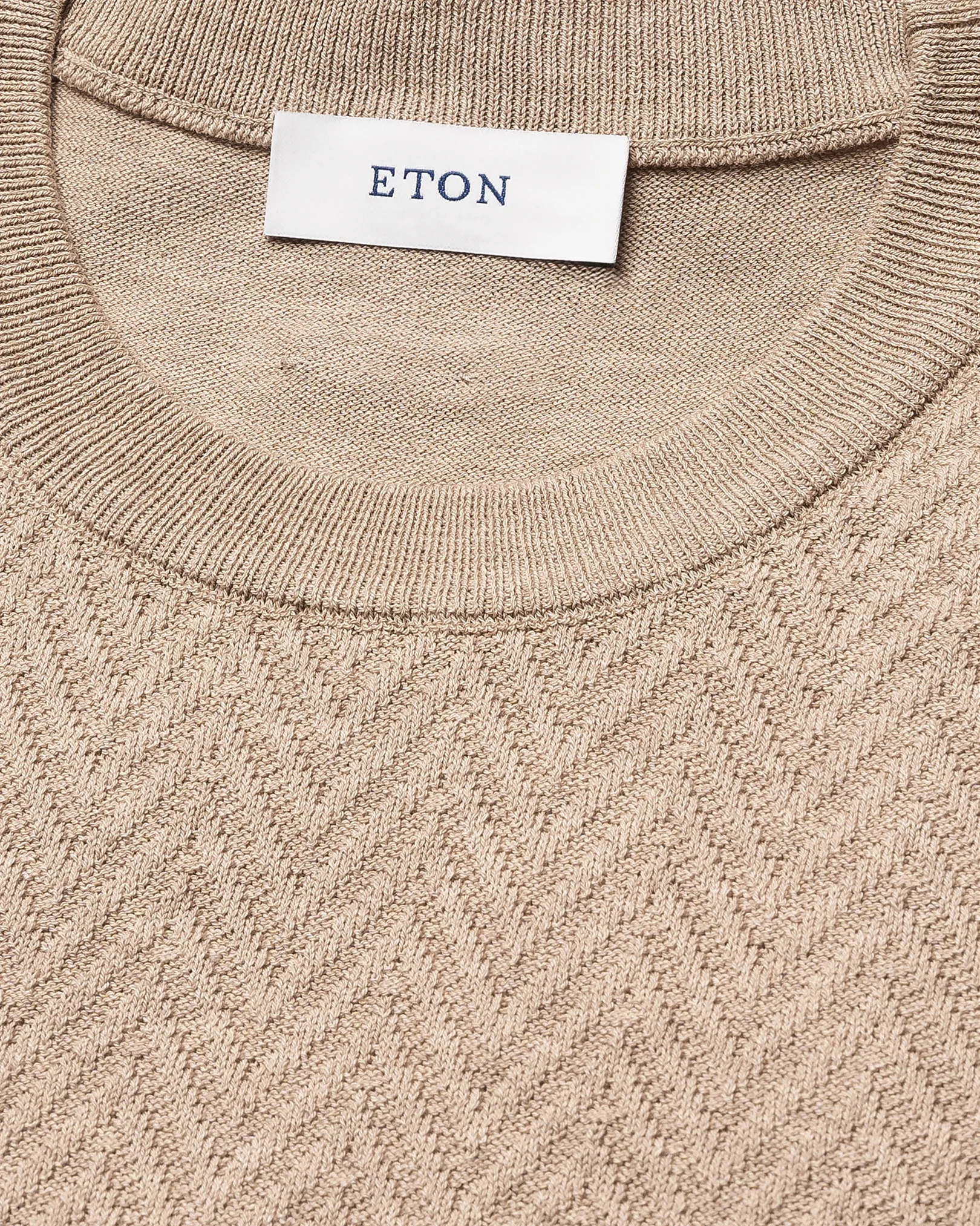 Eton - crew neck knit t shirt 261