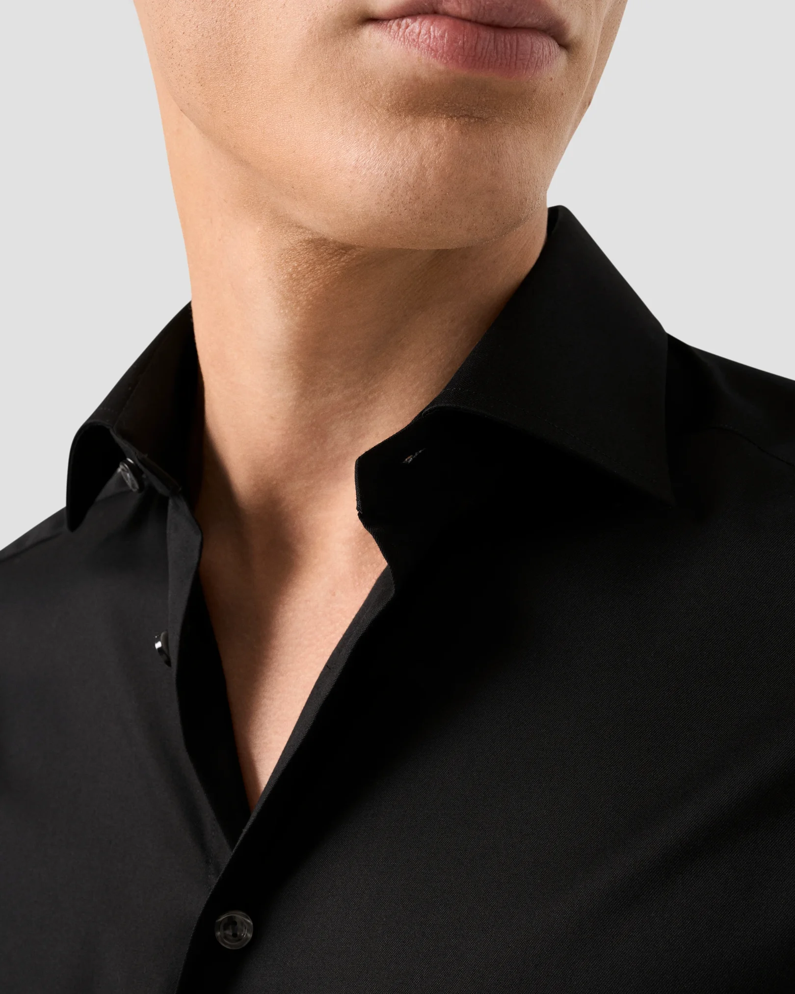 Eton - black shirt signature twill