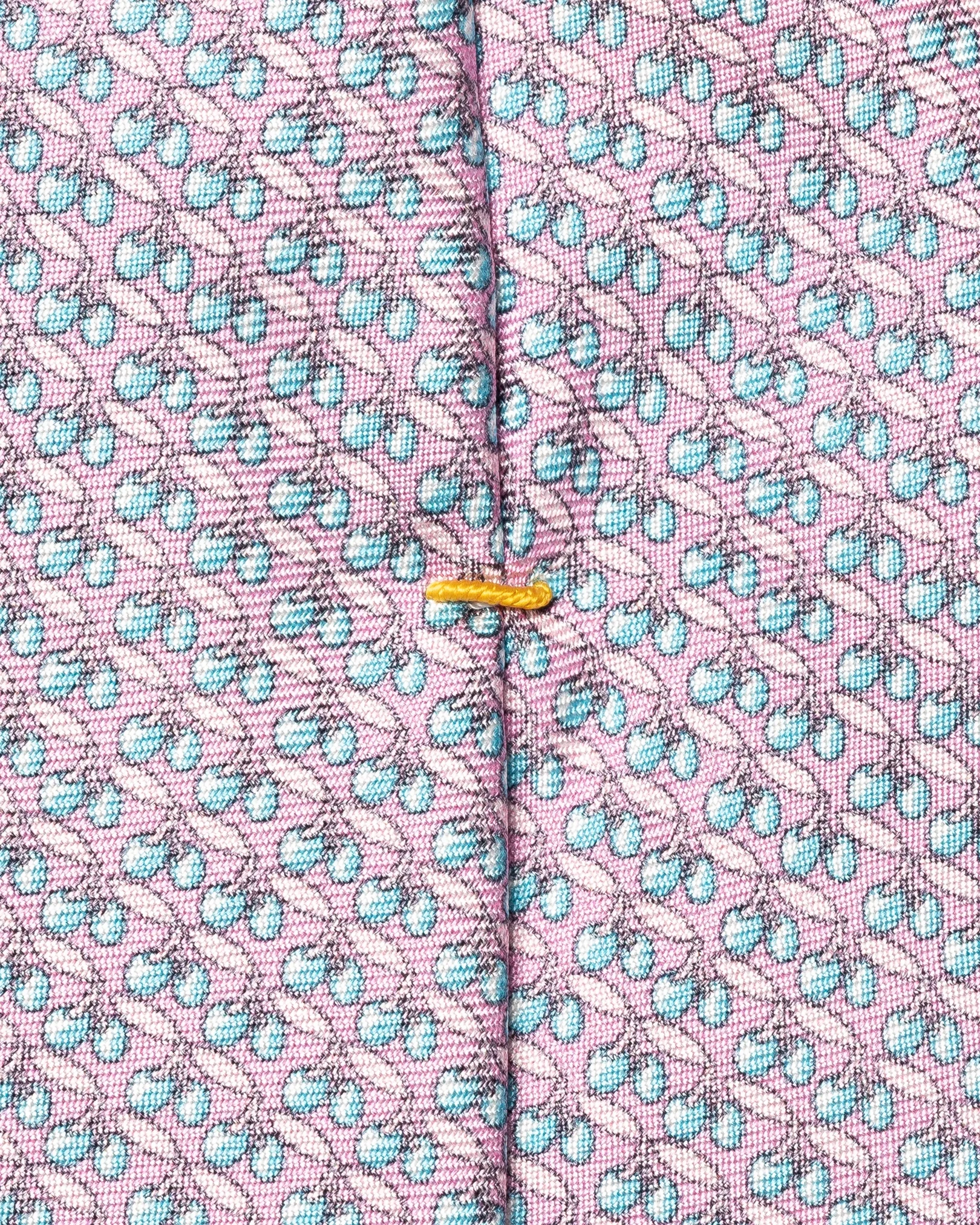 Eton - pink motif print silk tie pinkmotif