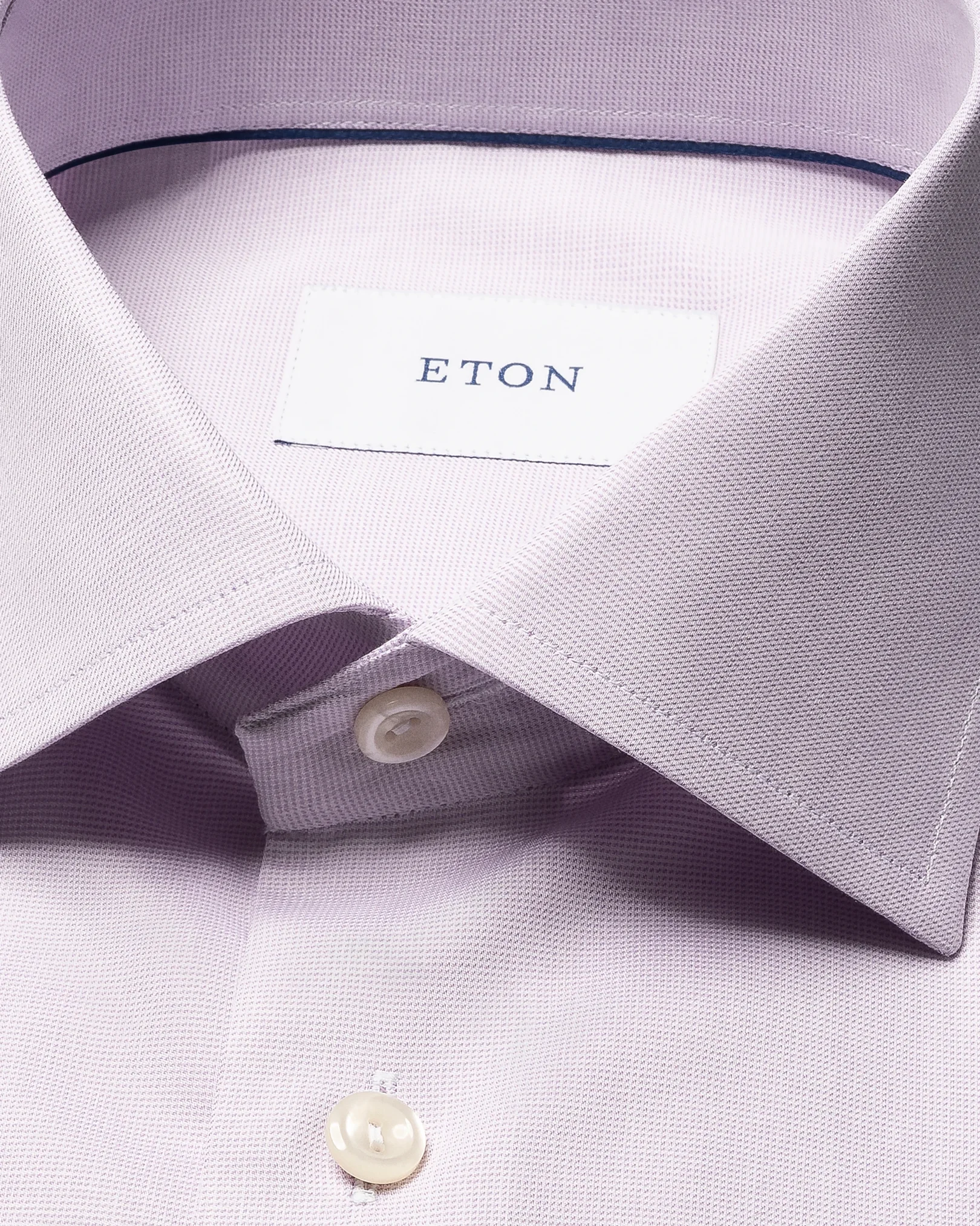 Eton - pink semi solid signature twill shirt 263