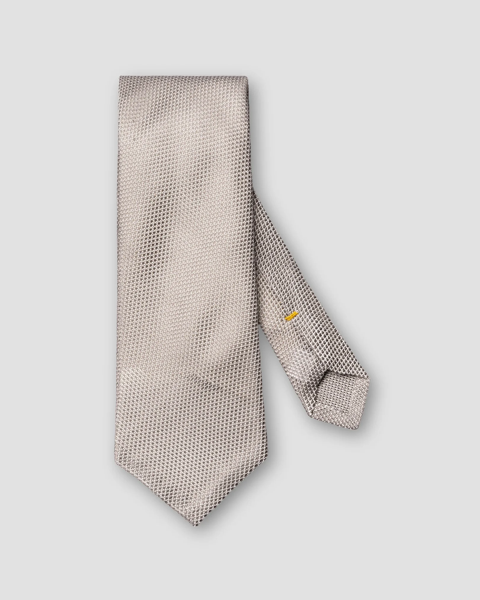 Eton - grenadine silk tie light grey 261