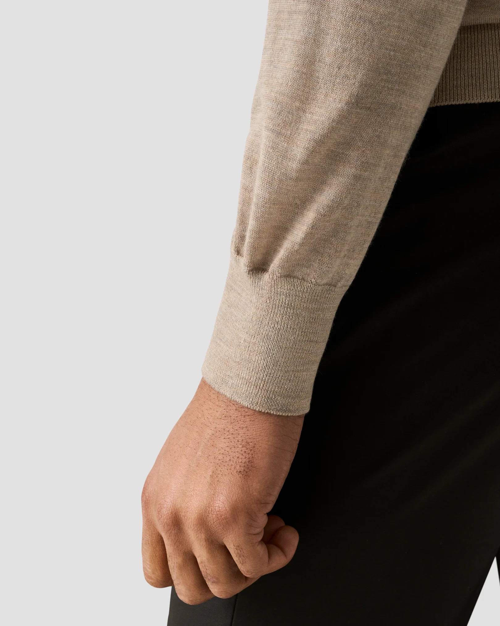 Eton - fine knit merino polo 256