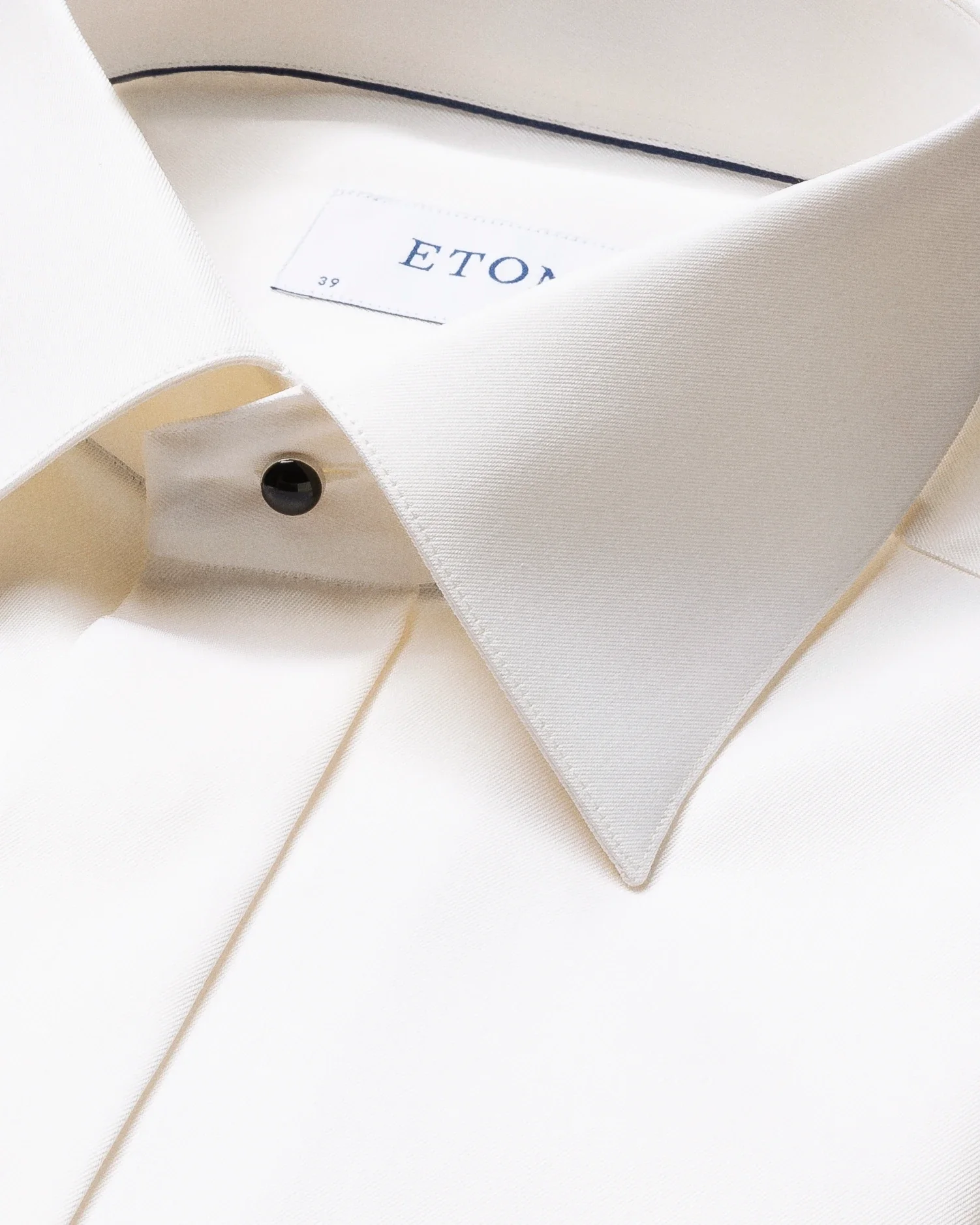 Eton - off white twill evening shirt we