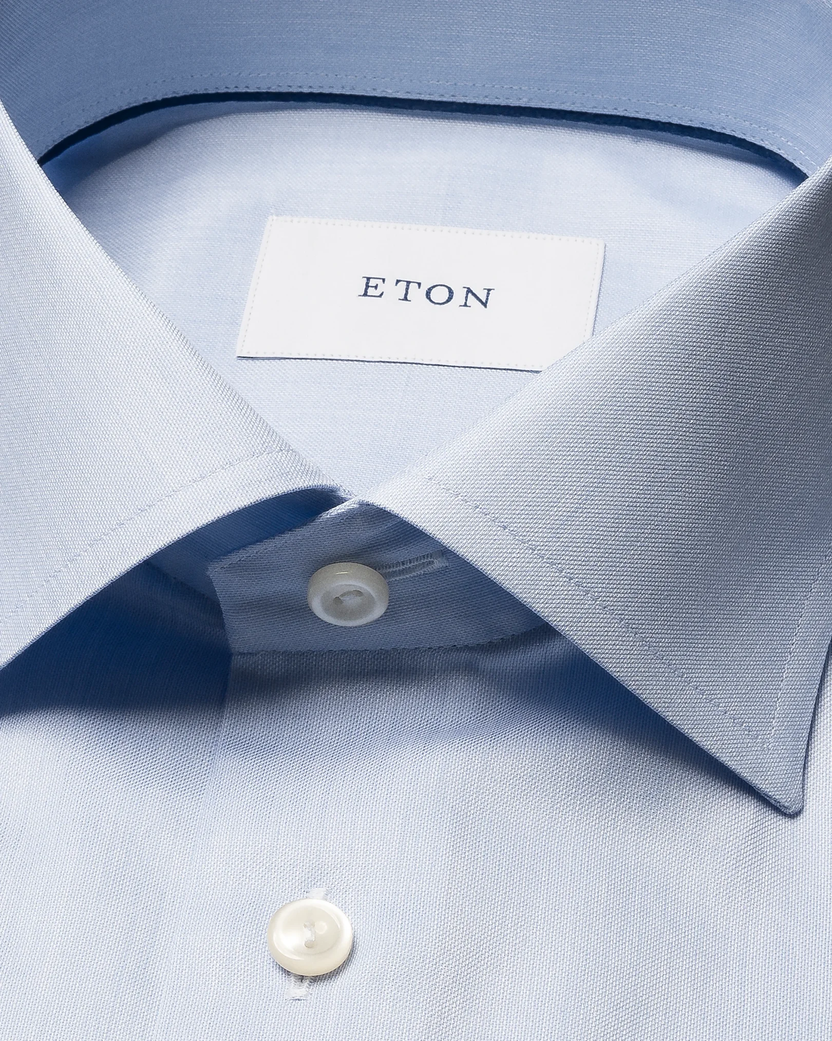 Eton - end on end signature twill shirt cut away