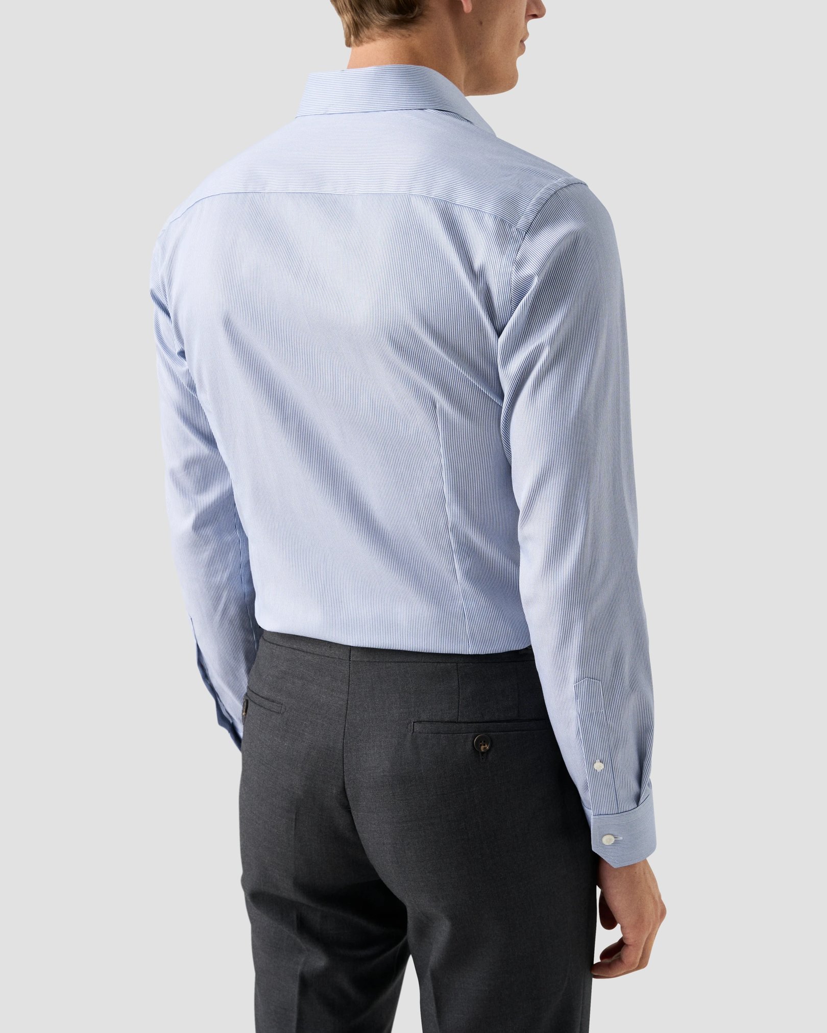 Eton - Fine Striped Signature Twill Shirt