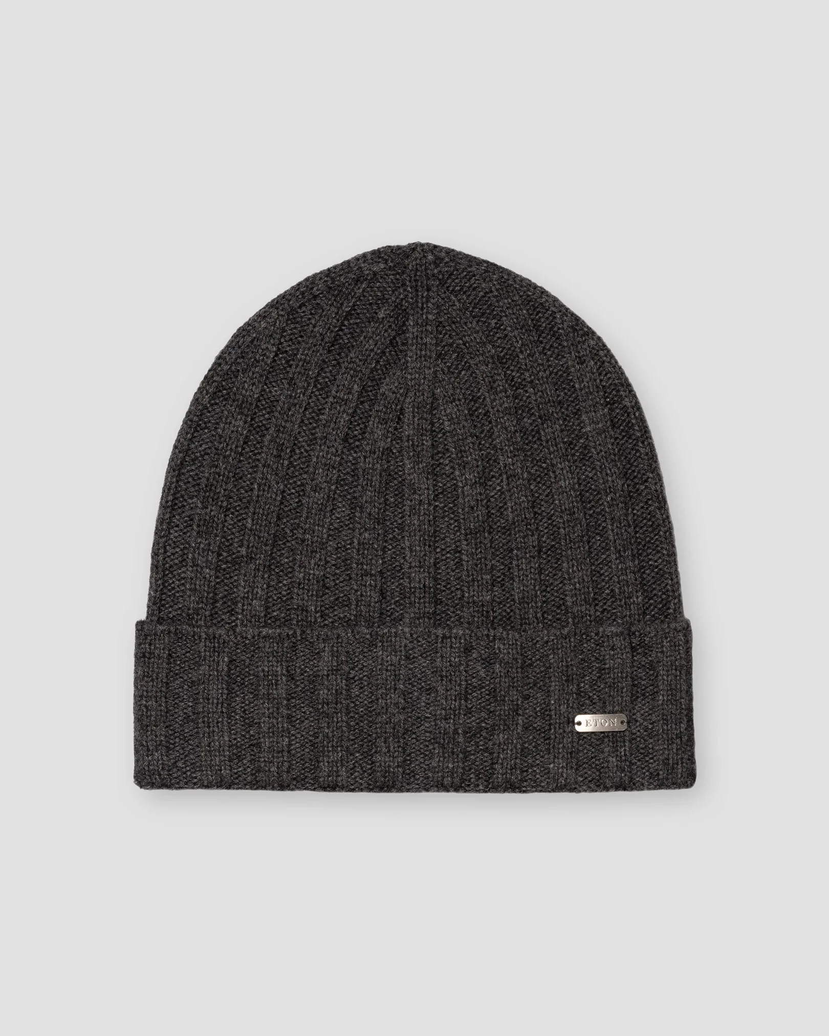 Eton - Dark Grey Cashmere Beanie