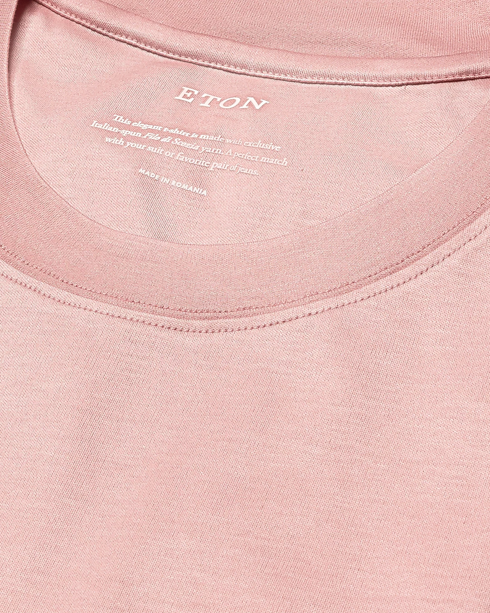 Eton - pink jersey t shirt