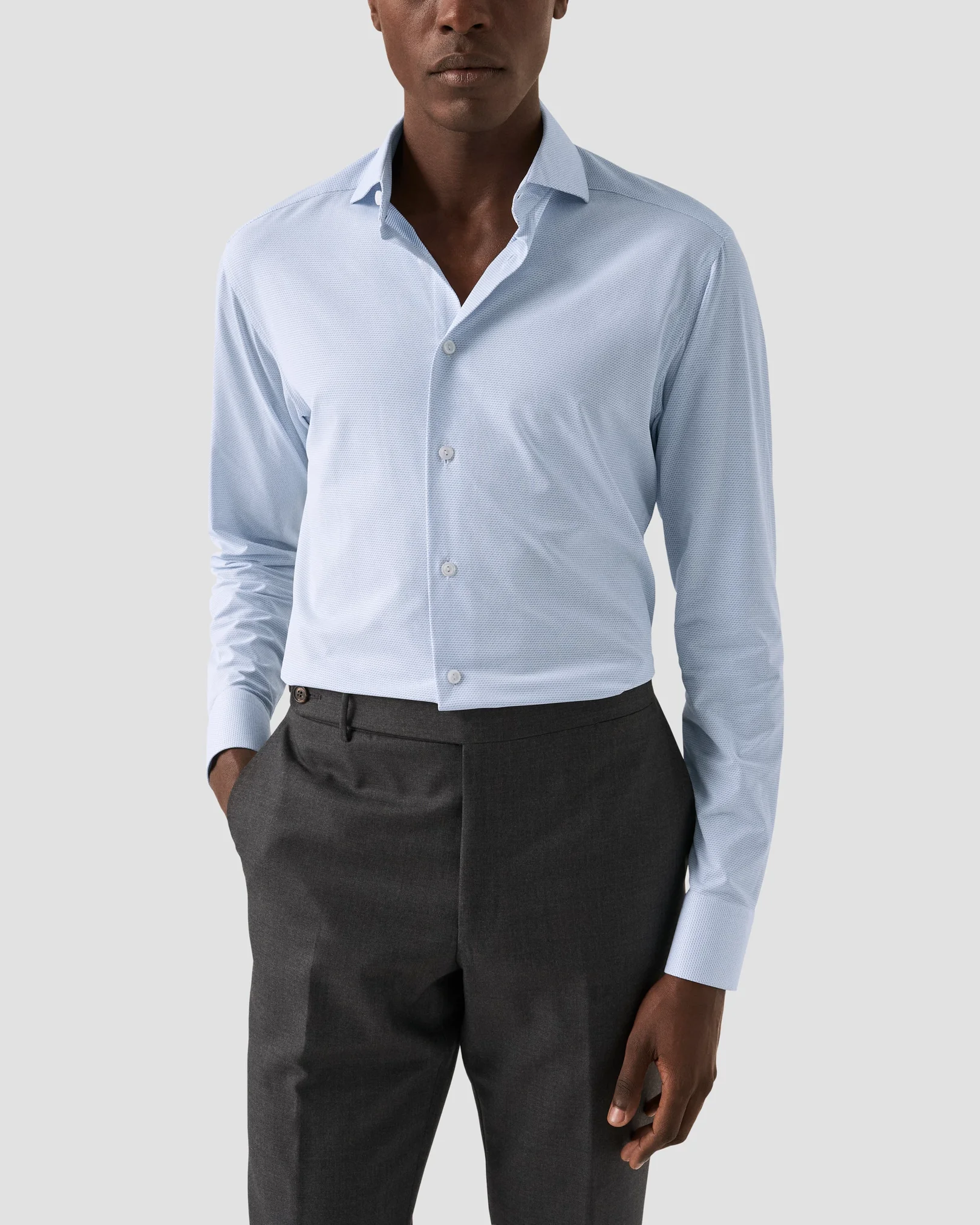 Eton - Semi Solid Four-Way Stretch Shirt