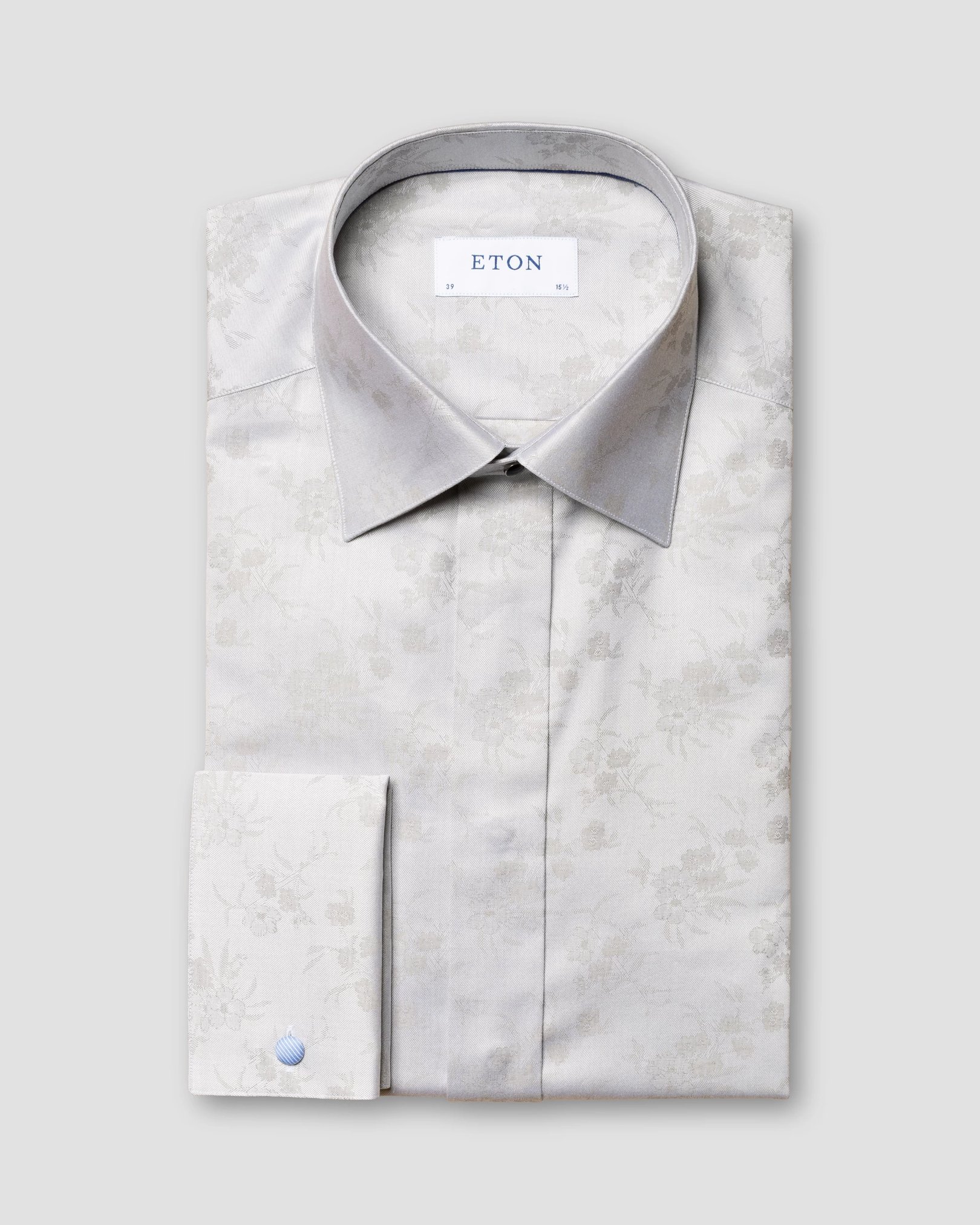 Eton - light grey jacquard