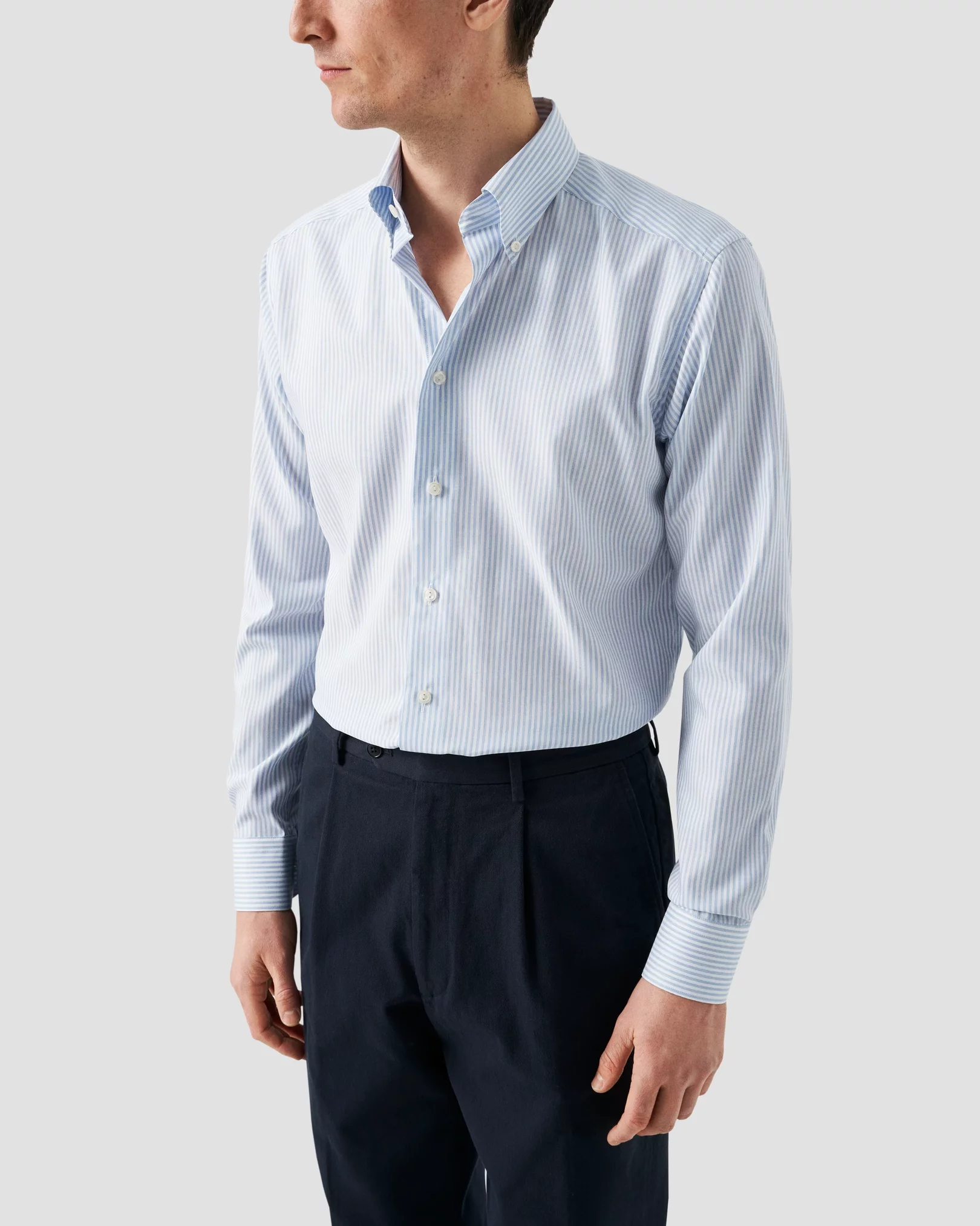Eton - light blue fine oxford shirt