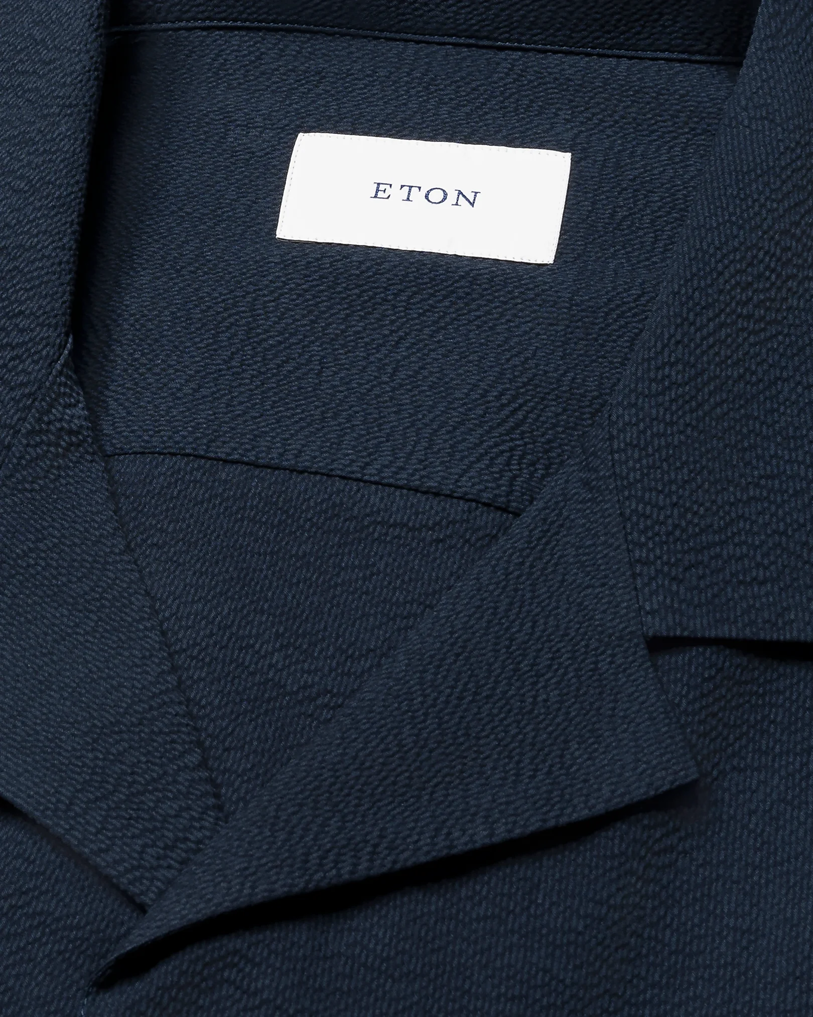 Eton - seersucker resort shirt