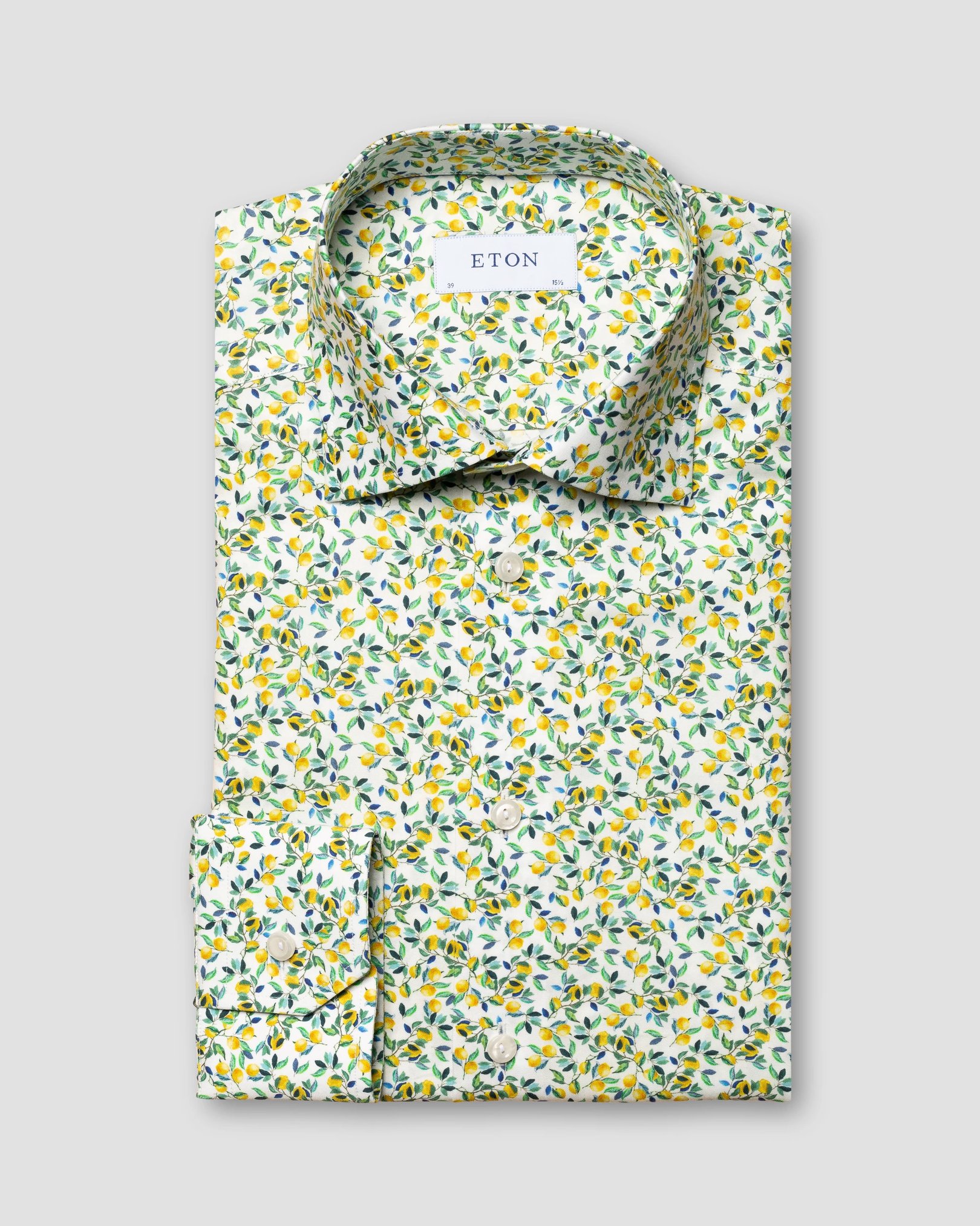 Eton - yellow signature twill