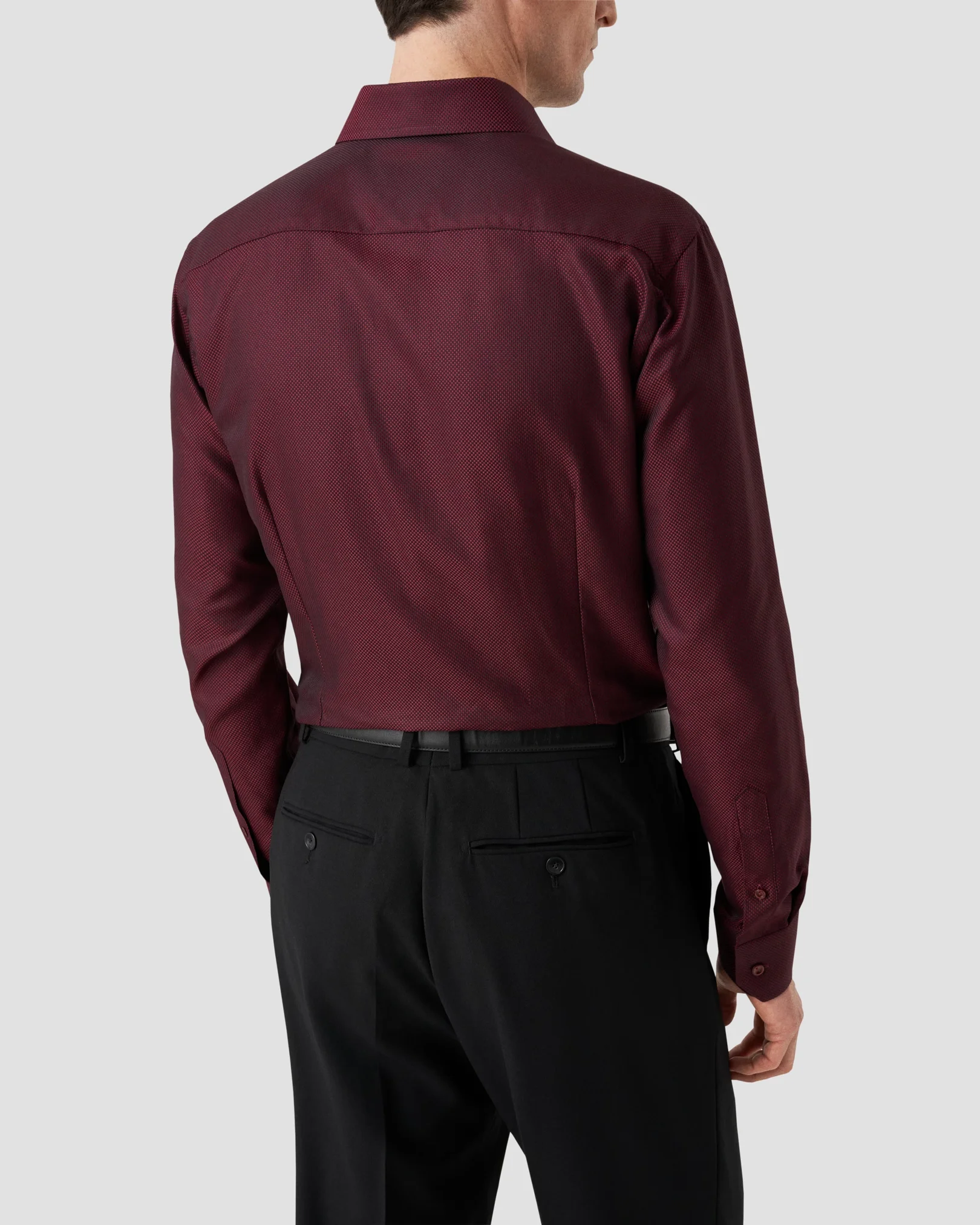 Eton - dark red king twill