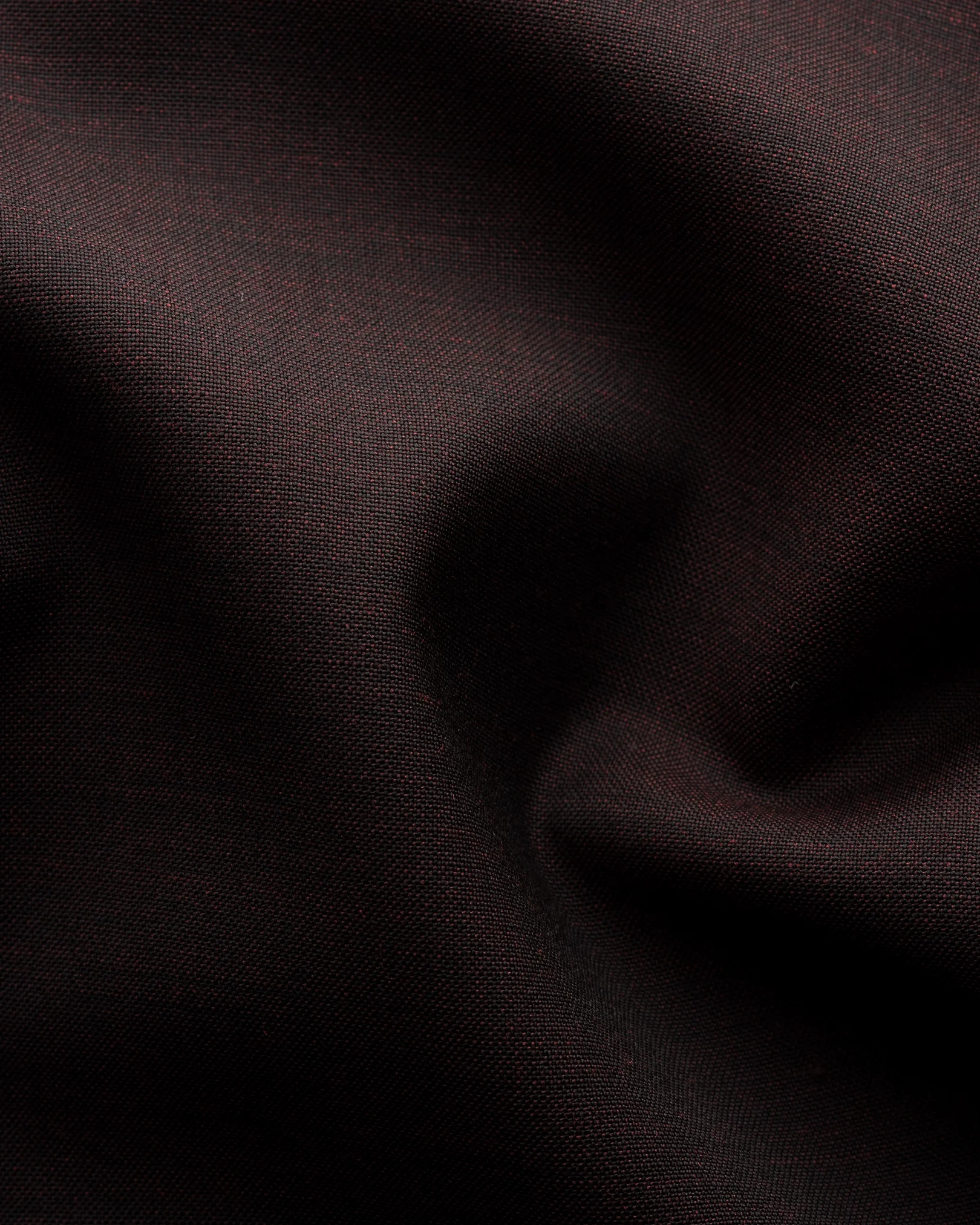 Eton - dark red merino