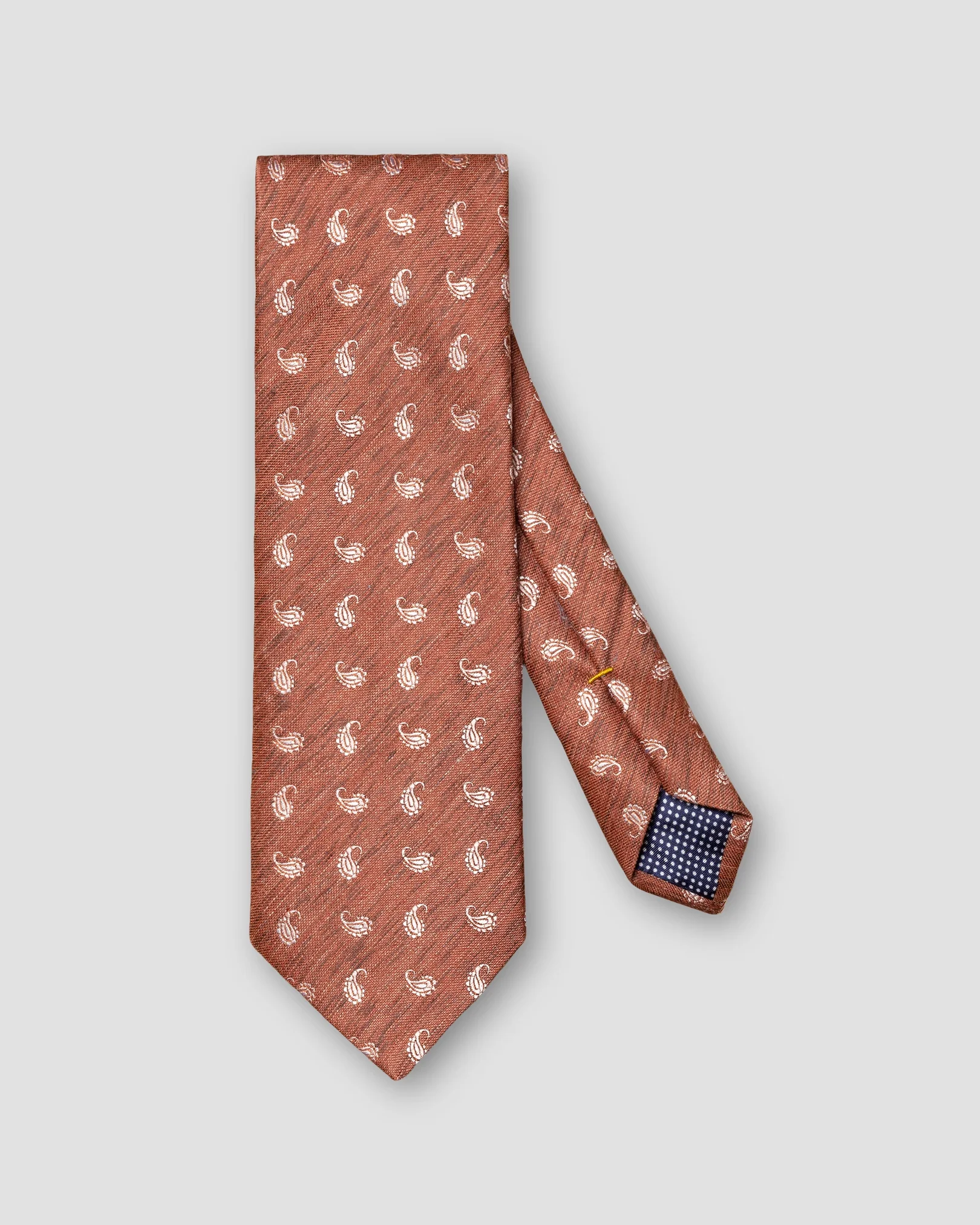Eton - dark orange tie