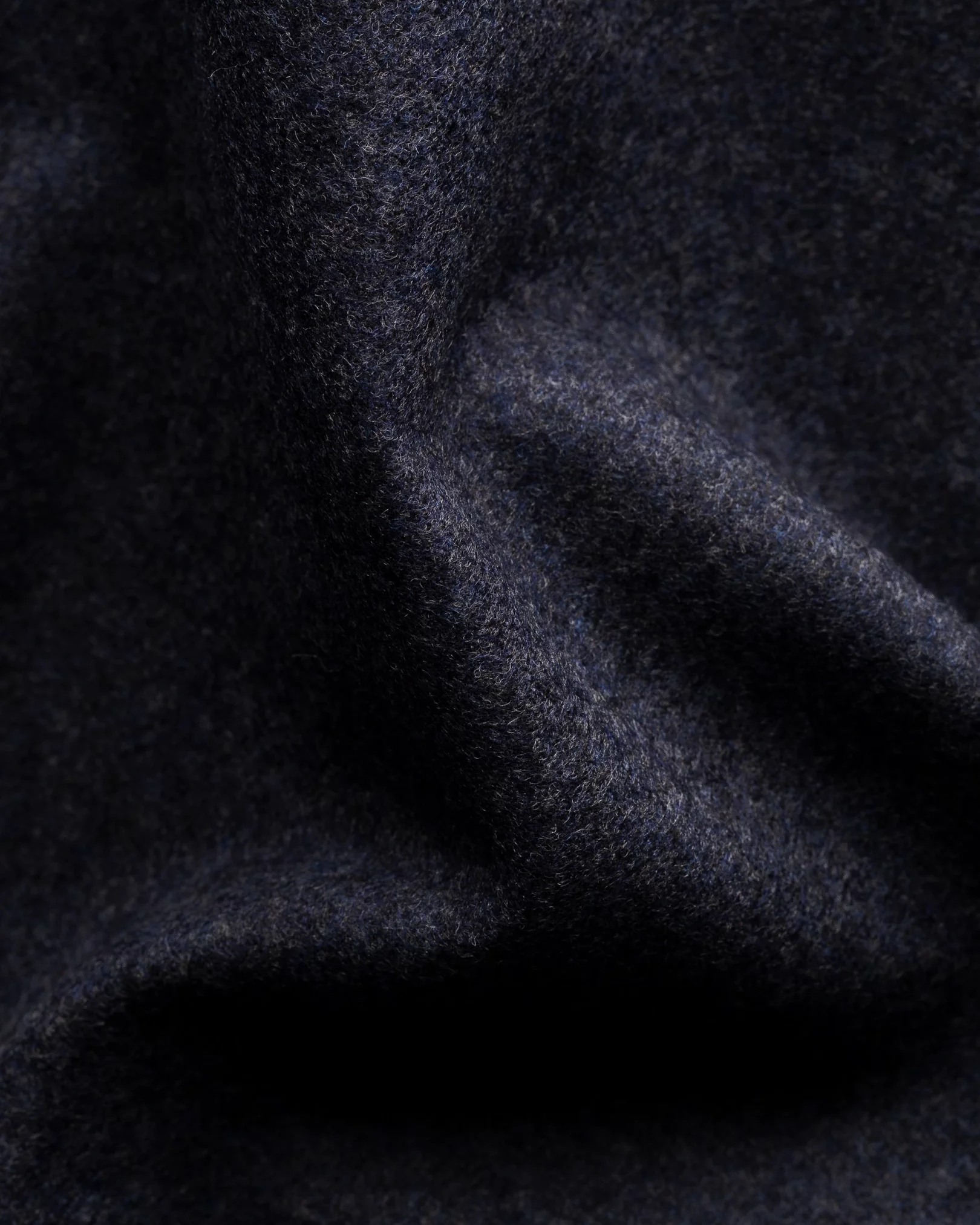 Eton - navy blue twill cashmere vest