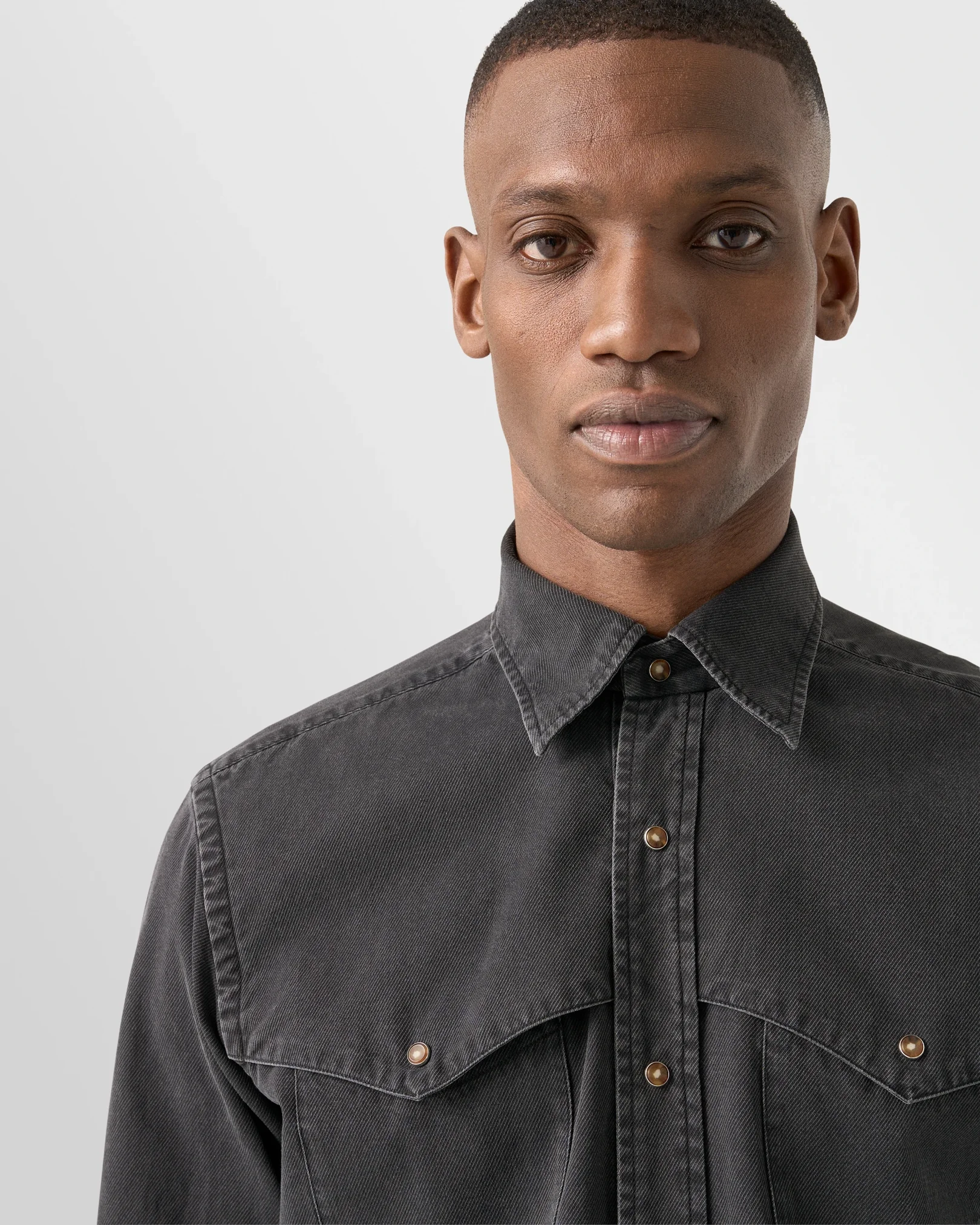 Eton - Black Indigo Shirt