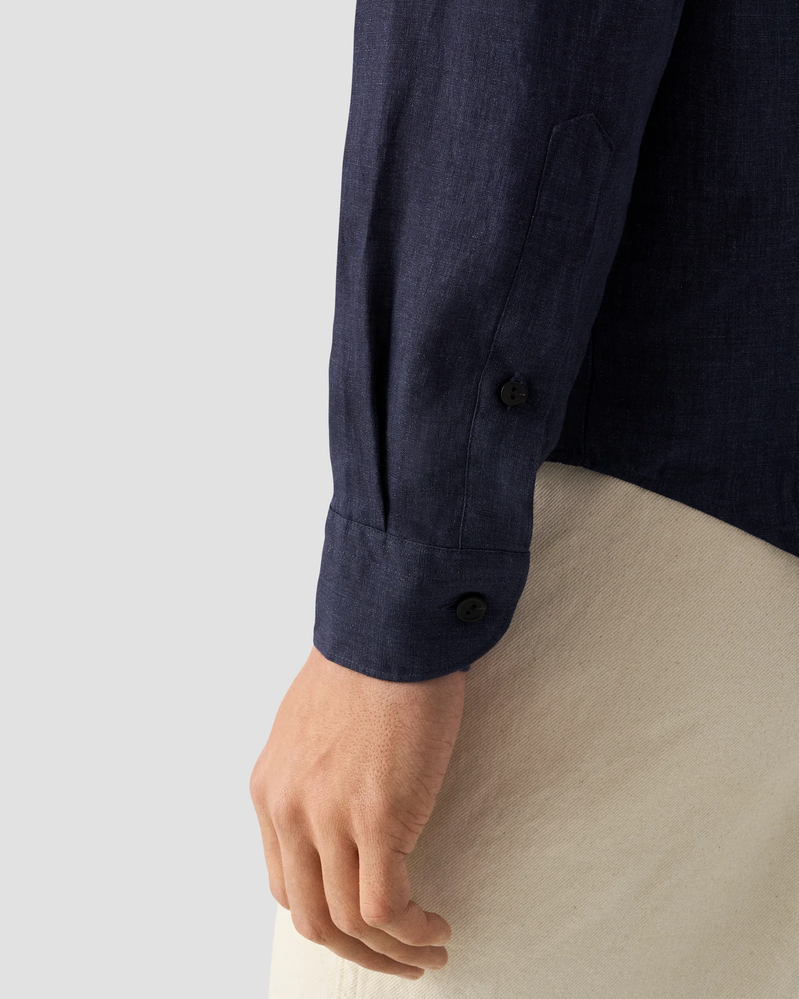 Eton - Solid Linen Shirt