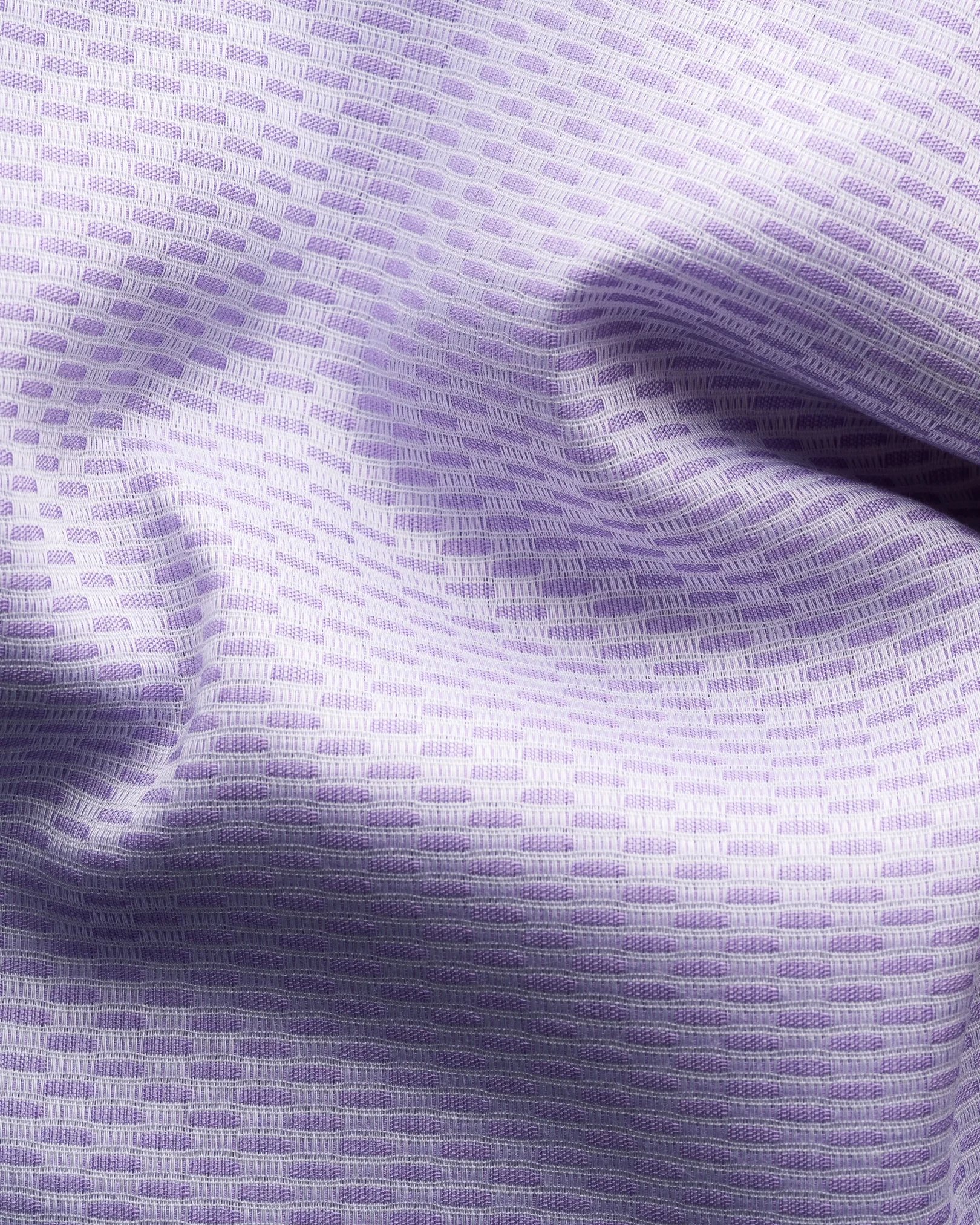 Eton - light purple twill micro pattern