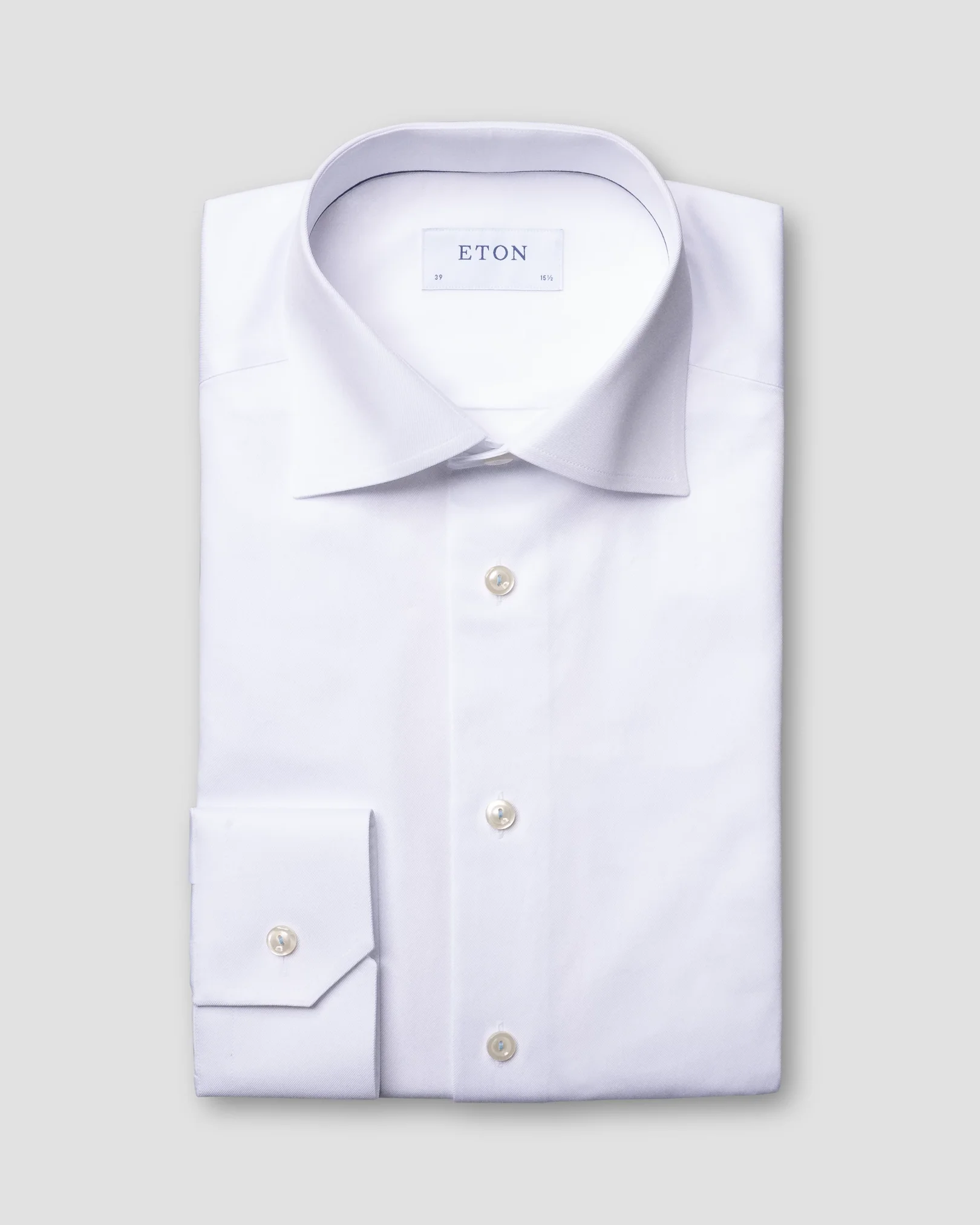 Eton - white royal twill shirt