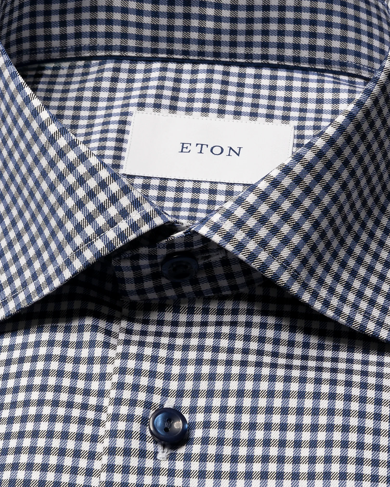 Eton - cotton tencel lyocell shirt cut away
